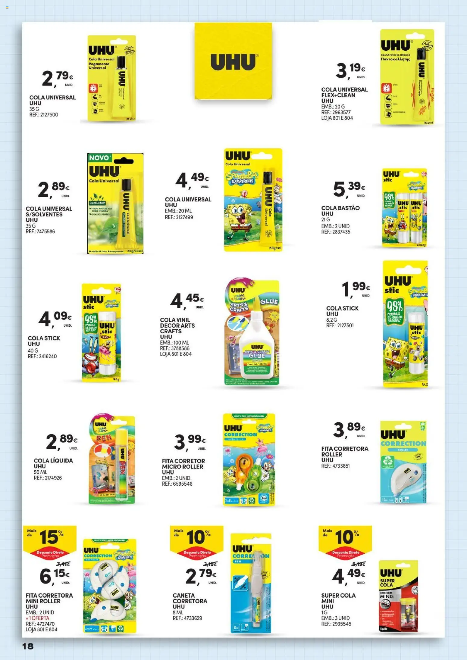 Continente - Açores Regresso às Aulas │ válido de 25/08/2026 | Página: 18 | Produtos: Corretor