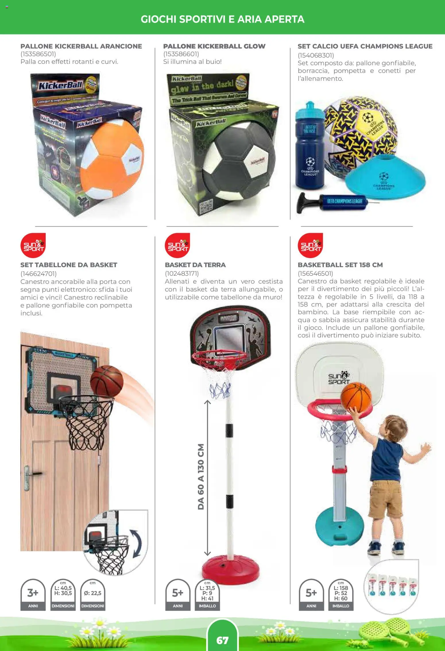 Volantino Toys Center del 02.04.2026 | Pagina: 69 | Prodotti: Pallone, The, Terra