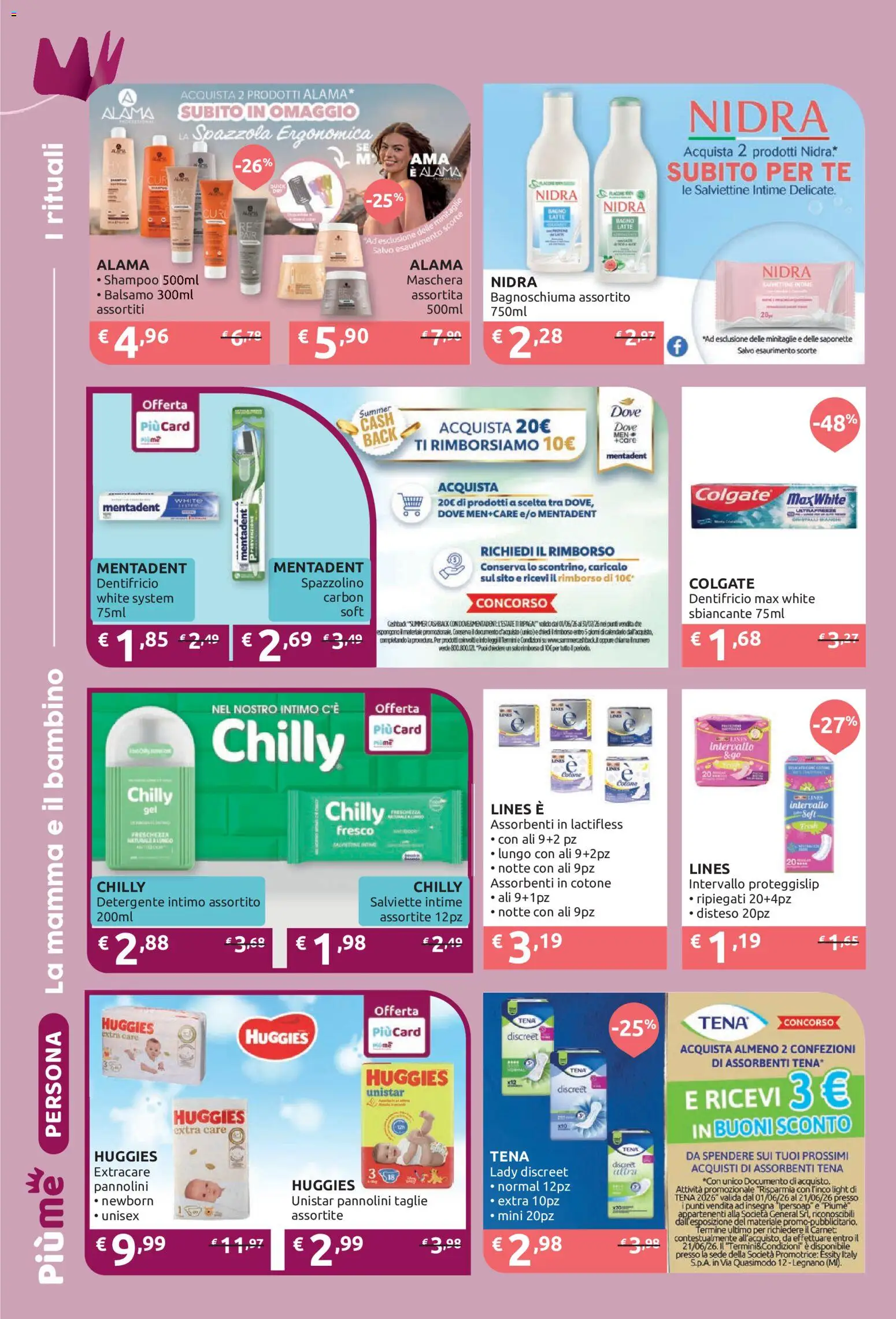 Volantino IperSoap del 01.06.2026 | Pagina: 14 | Prodotti: Bagnoschiuma, Detergente intimo, Detergente, Bagno