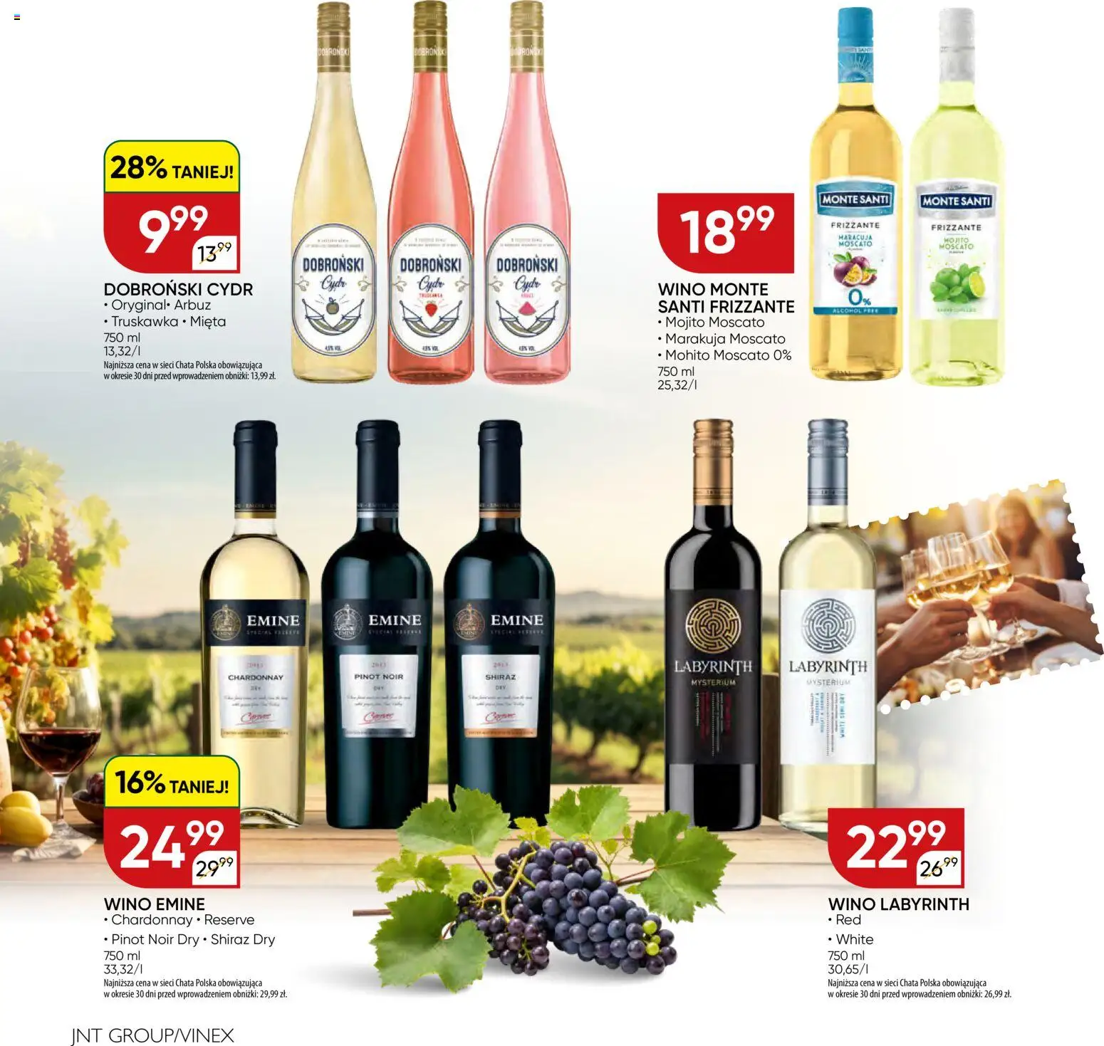 Chata Polska gazetka - Mocna Oferta od 07.07.2026 | Strona: 12 | Produkty: Arbuz, Wino Monte, Mięta, Wino