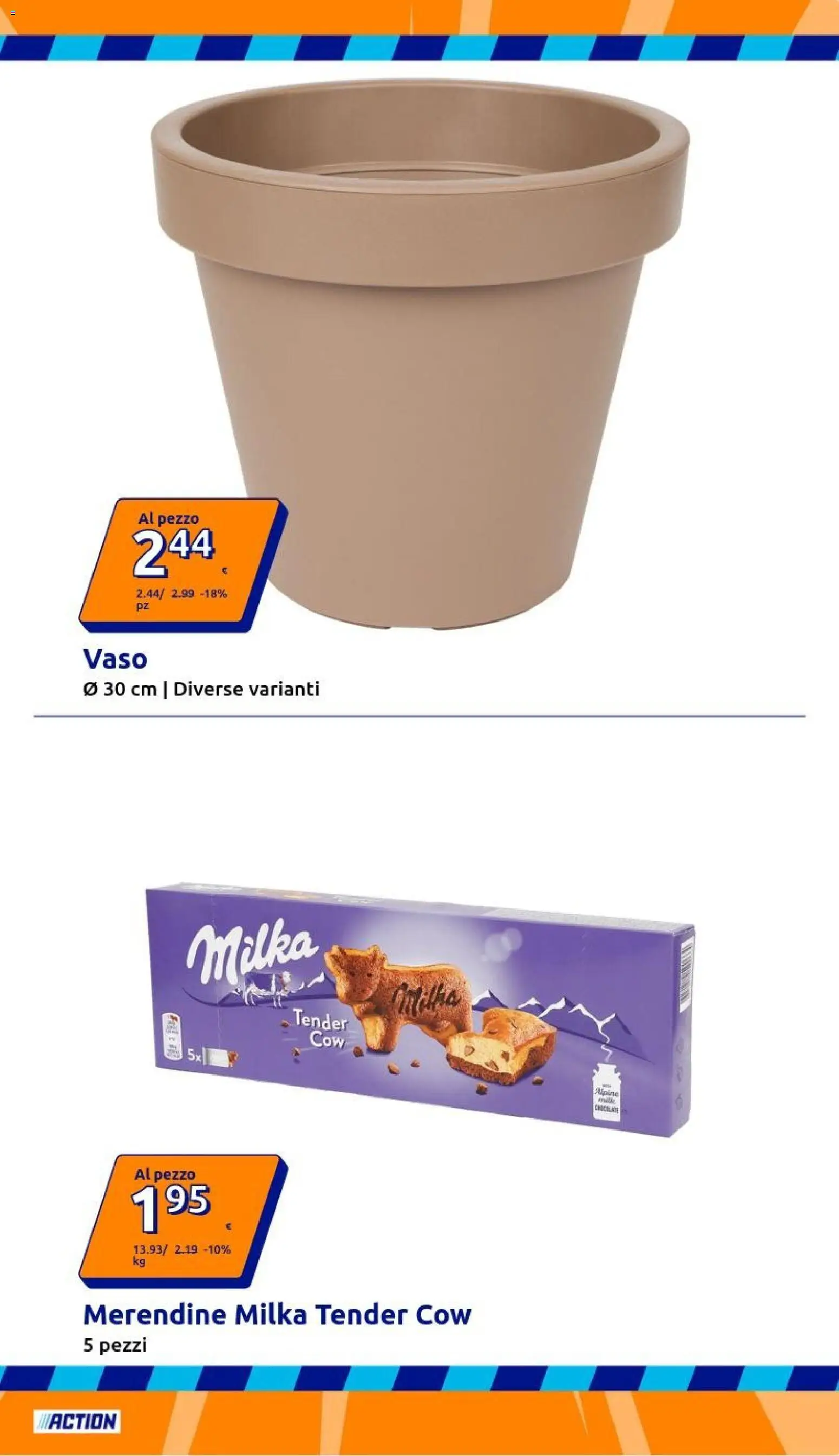 Volantino Action del 06.05.2026 | Pagina: 19 | Prodotti: Merendine, Vaso