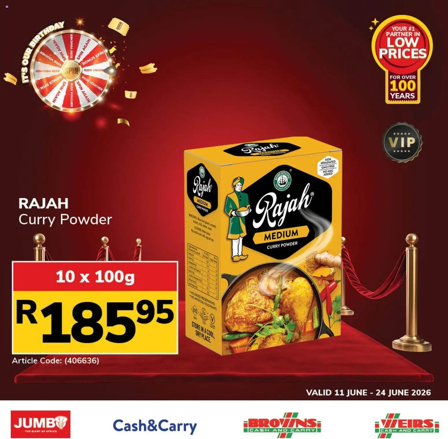 New Jumbo catalogue – valid from 11.06.2026 | Page: 3 | Products: Powder, Curry powder
