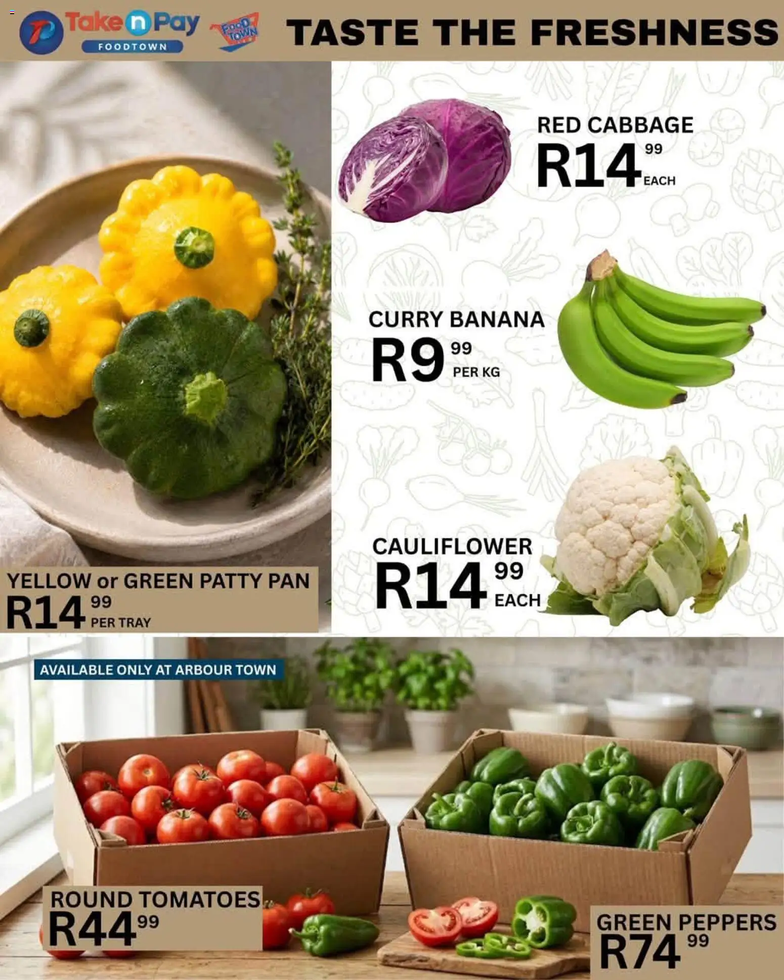 New Take n Pay catalogue – valid from 11/09/2026 | Page: 19 | Products: Cauliflower, Tray, Tomatoes
