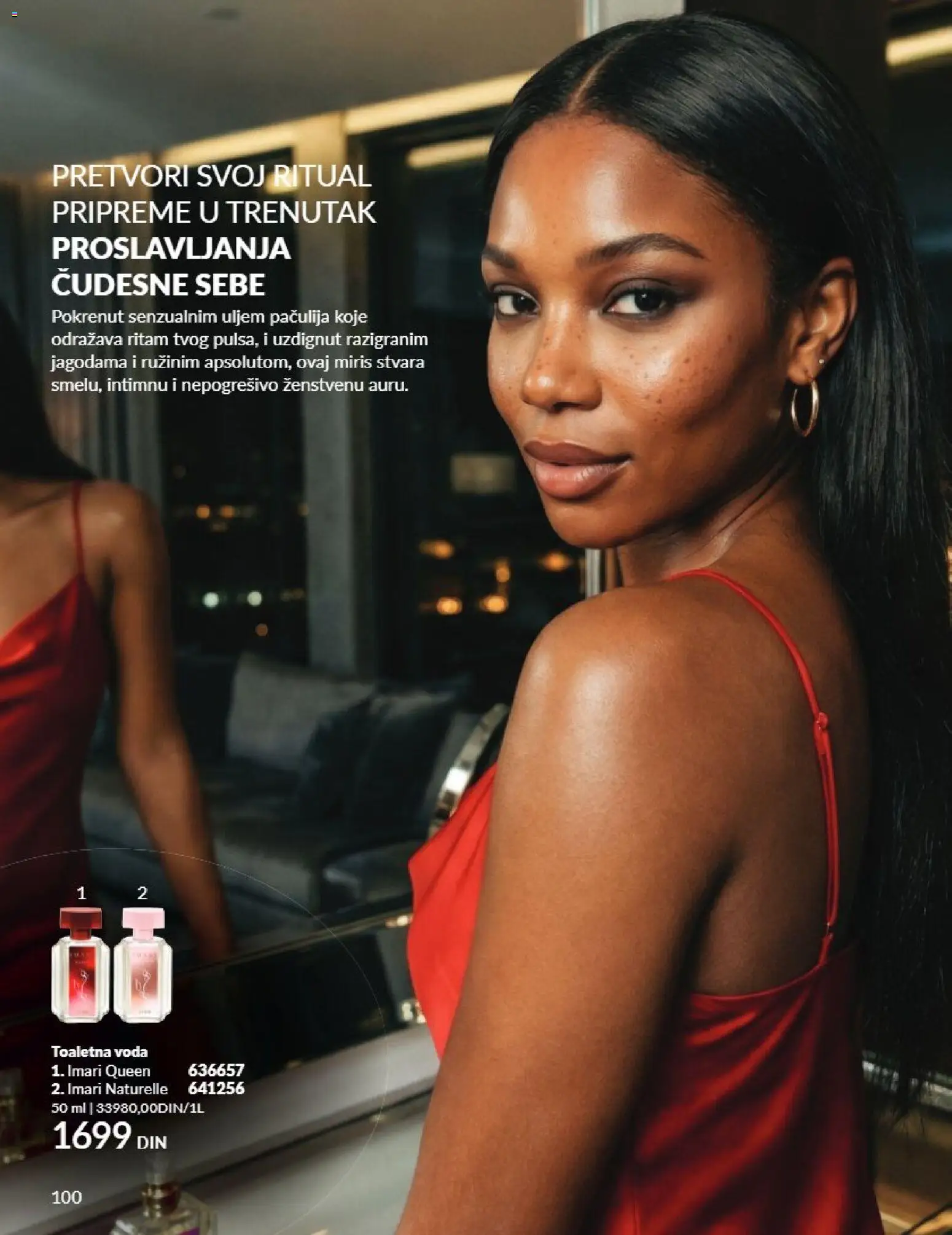 AVON katalog - važi od 01.09.2026 | Strana: 100 | Proizvode: Miris, Toaletna voda, Voda