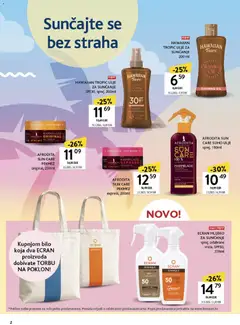 ECRAN MLIJEKO ZA SUNČANJE sprej, odabrane vrste, SPF50, 270ml, Mlijeko za sunčanje u spreju, odabrane vrste, SPF50, 270ml - Pregled kataloga iz trgovine Konzum, vrijedi od 11.05.2026 | Stranica: 2
