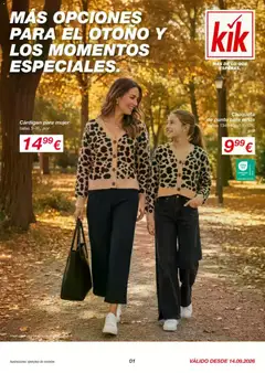 Vista previa KIK folleto válido desde el 14/09/2026