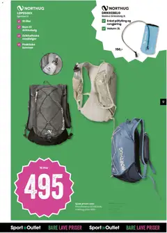 Forhåndsvisning av Sport Outlet Bare lave priser gyldig fra 25/08/2026 | Side: 17 | Produkter: Rom, Drikkeflaske