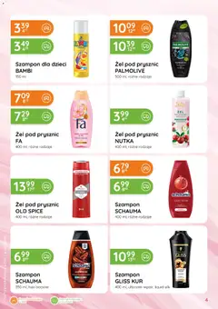 Pogląd oferty "Eurocash gazetka - Katalog Chemiczny" - ważna od 04.06.2026 | Strona: 4 | Produkty: Prysznic, Szampon, Żel pod prysznic, Old spice