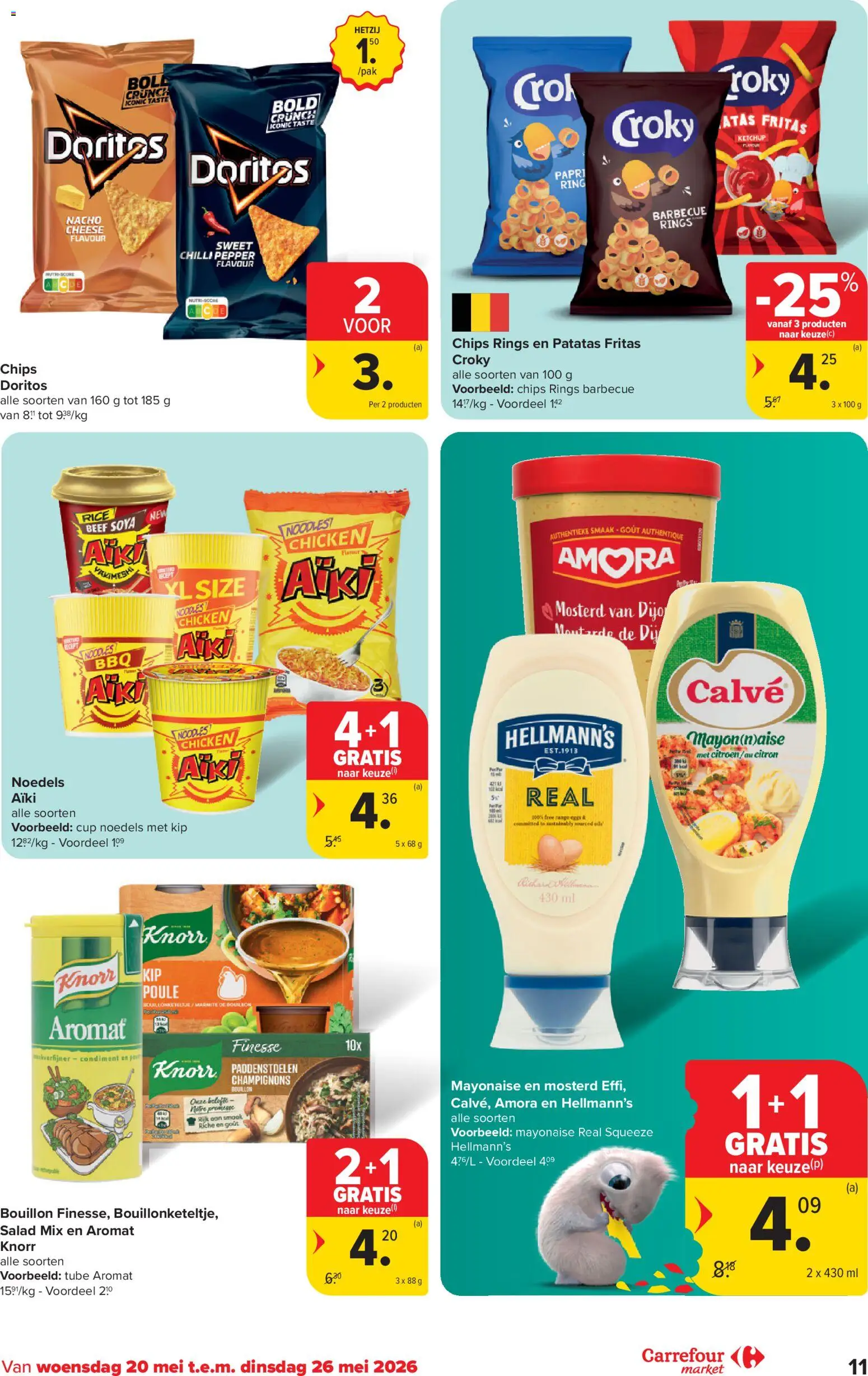 {H1} | Pagina: 11 | Producten: Noedels, Chips, Ring, Gyors rizs