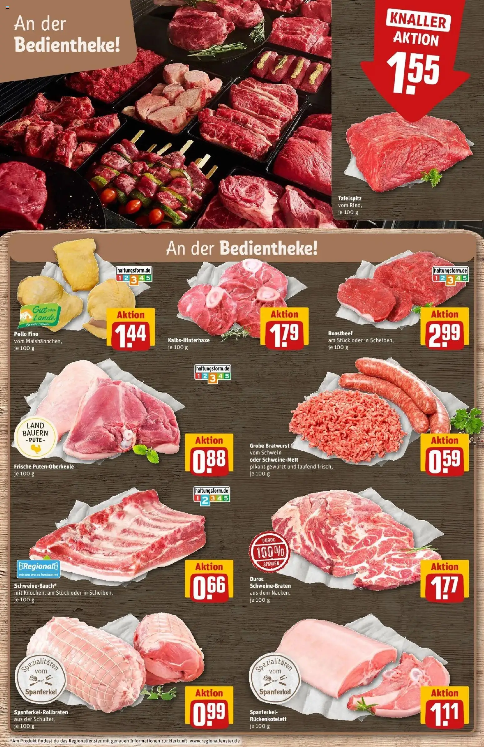 Rewe Prospekt Uelzen	 – gültig ab 04.05.2026 | Seite: 13 | Produkte: Tafelspitz, Pute, Bratwurst, Roastbeef
