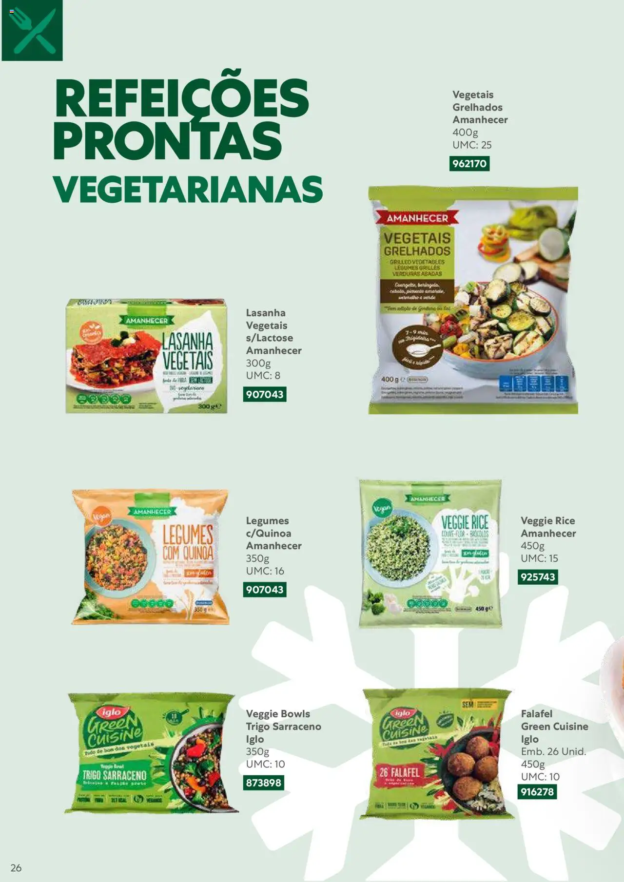 Recheio Congelados │ válido de 01/02/2024 | Página: 26 | Produtos: Quinoa, Lasanha