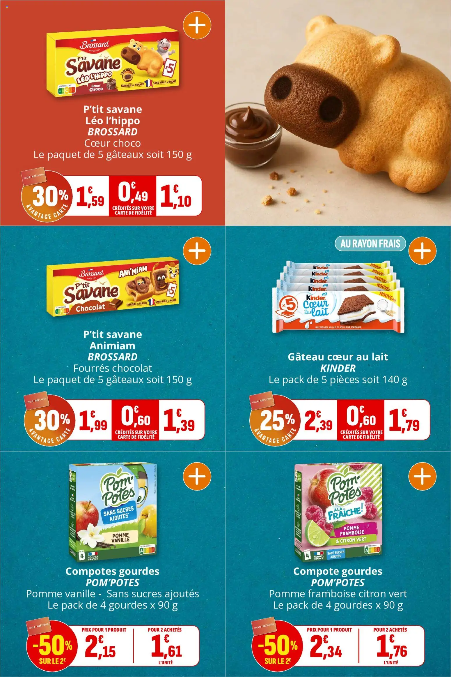{H1} | Page: 10 | Produits: Framboise, Pom'potes, Gâteau, Pommes