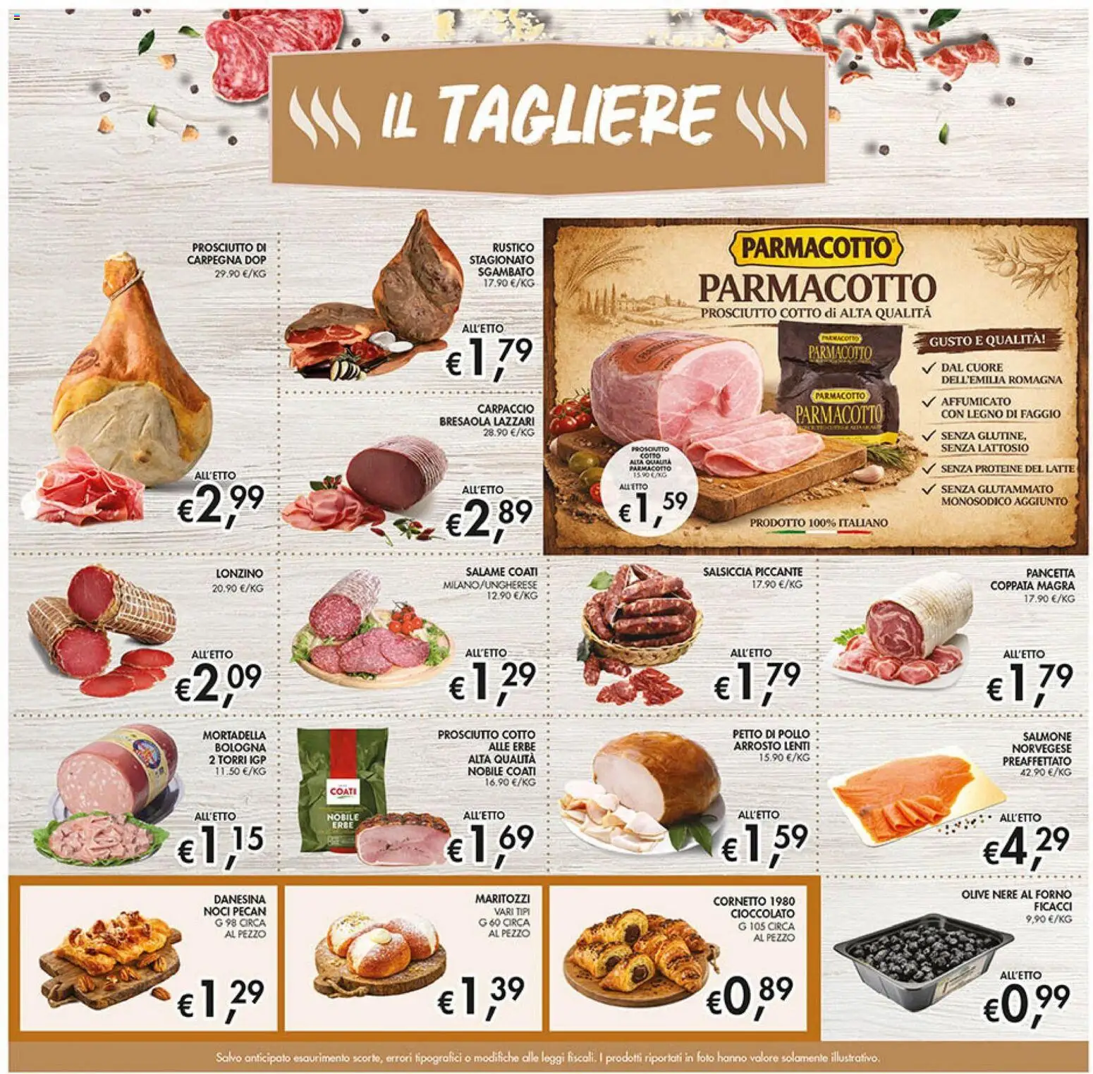 Volantino Coal del 09.04.2026 | Pagina: 15 | Prodotti: Petto di Pollo, Prosciutto Cotto, Cioccolato, Bresaola
