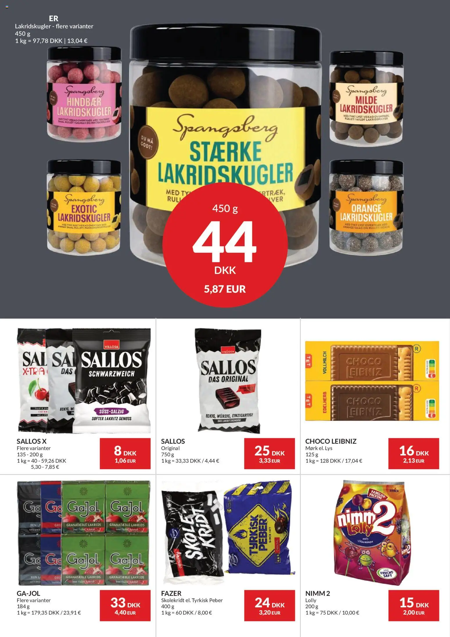 Nielsen Discount tilbudsavis – gyldig fra 27/08/2026 | Side: 12 | Produkter: Peber, Lakrids, Hindbær