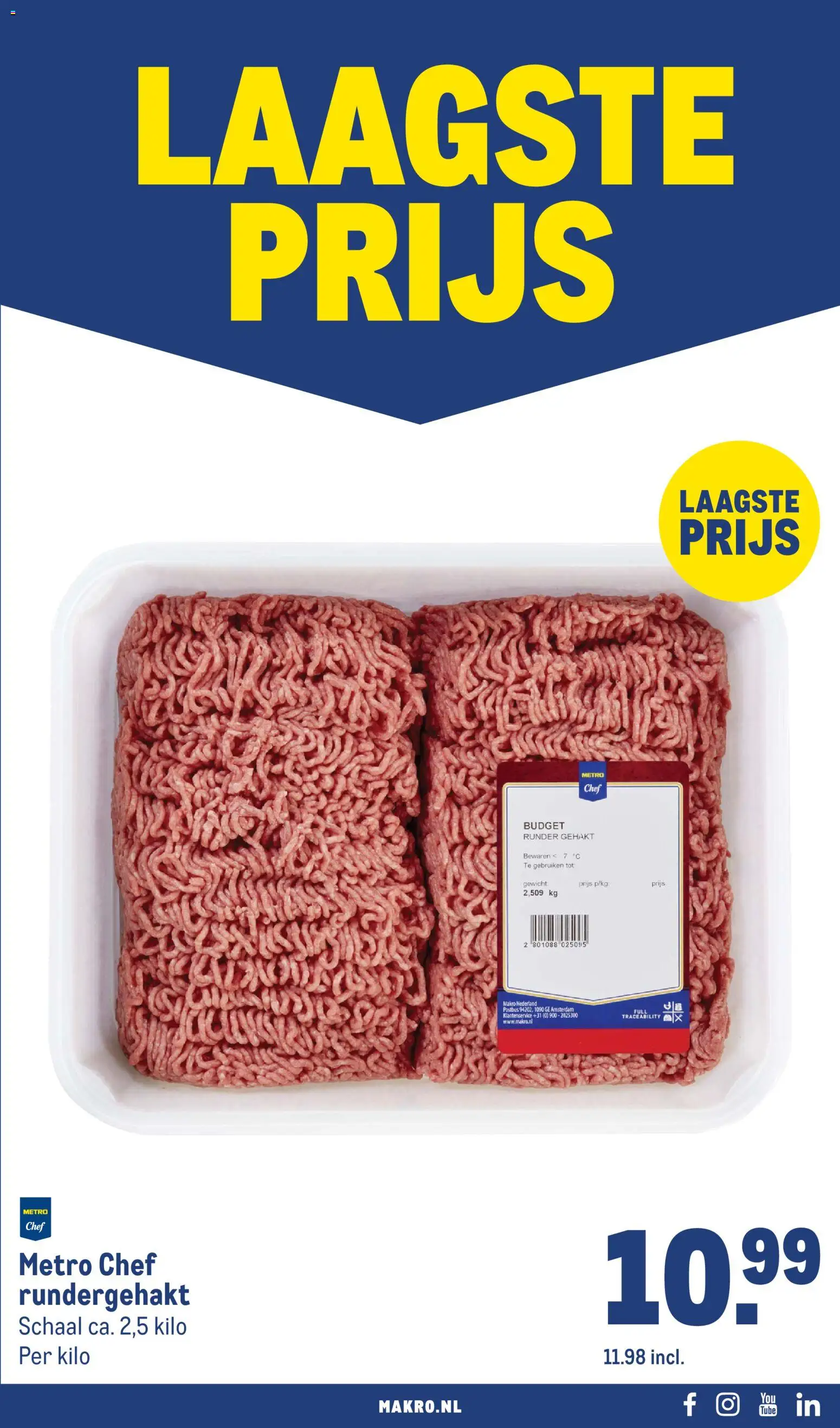 {H1} | Pagina: 7 | Producten: Schaal, Gehakt, Gewicht