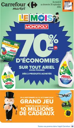 Carrefour Market - Prévisualisation de Carrefour Market catalogue valide à partir de 08/09/2026