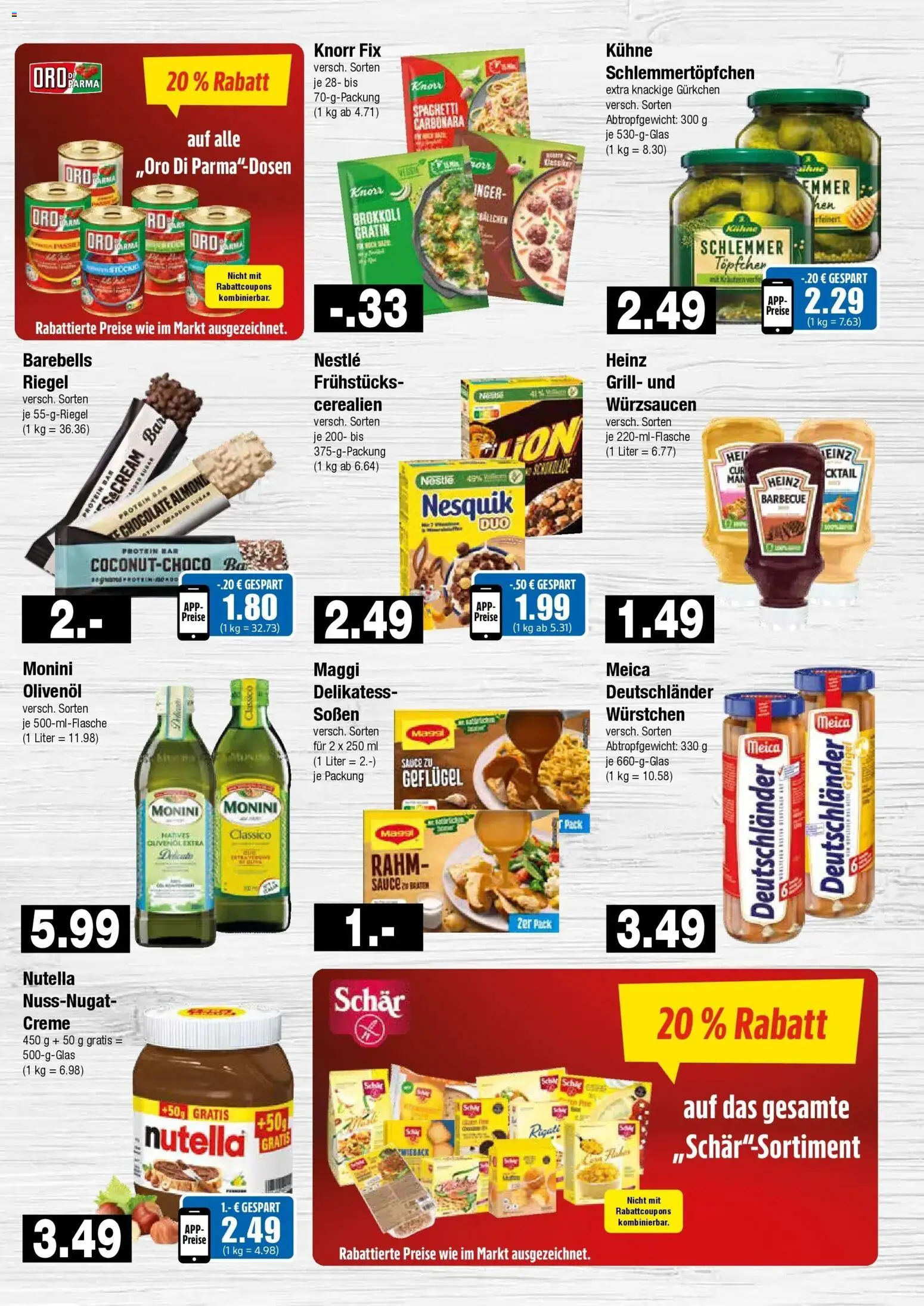 Edeka Prospekt Hamburg (ab 26.10.2026) » Angebote Online | Seite: 5 | Produkte: Olivenol, Knorr, Creme, Meica