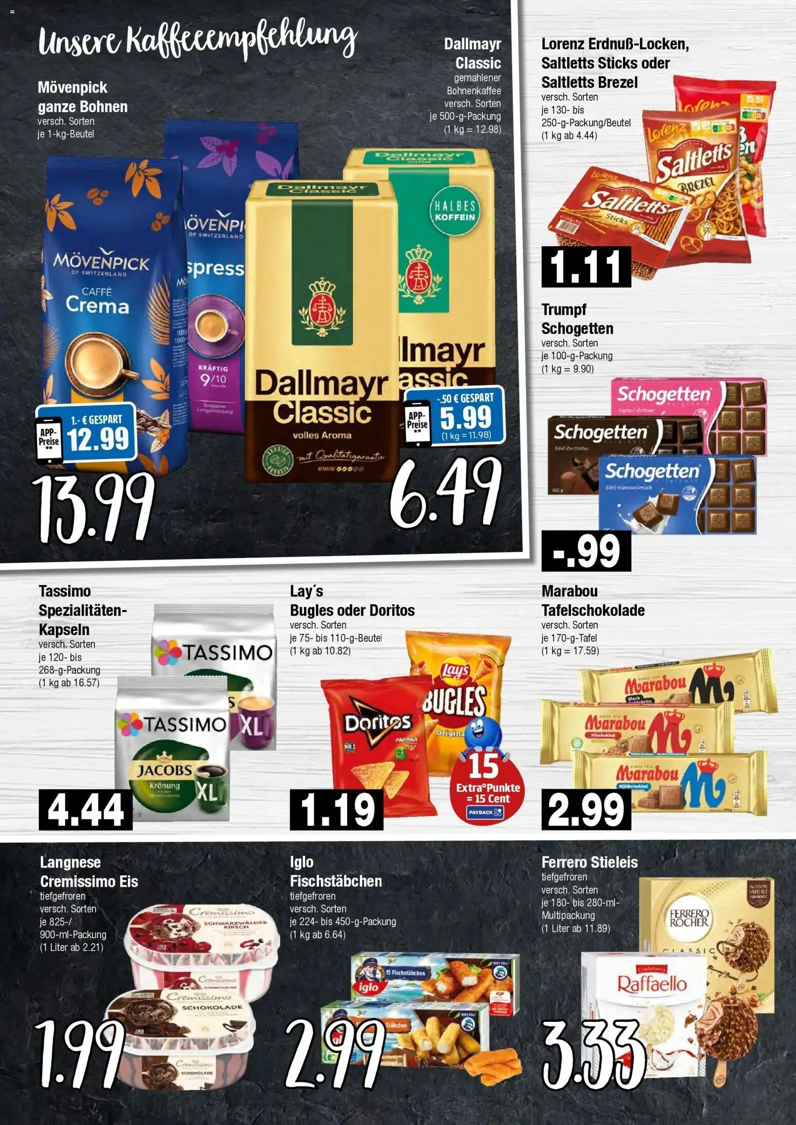 Edeka Prospekt Hamburg (ab 12.10.2026) » Angebote Online | Seite: 6 | Produkte: Raffaello, Cremissimo, Joghurt, Iglo