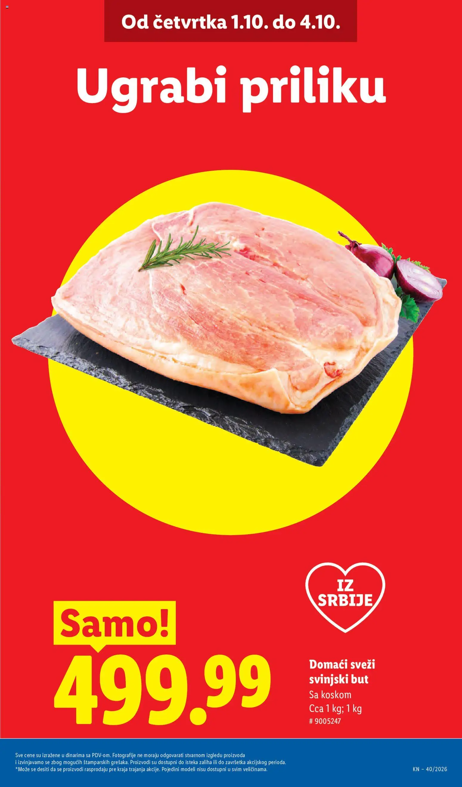 Lidl katalog - važi od 01.10.2026 | Strana: 3