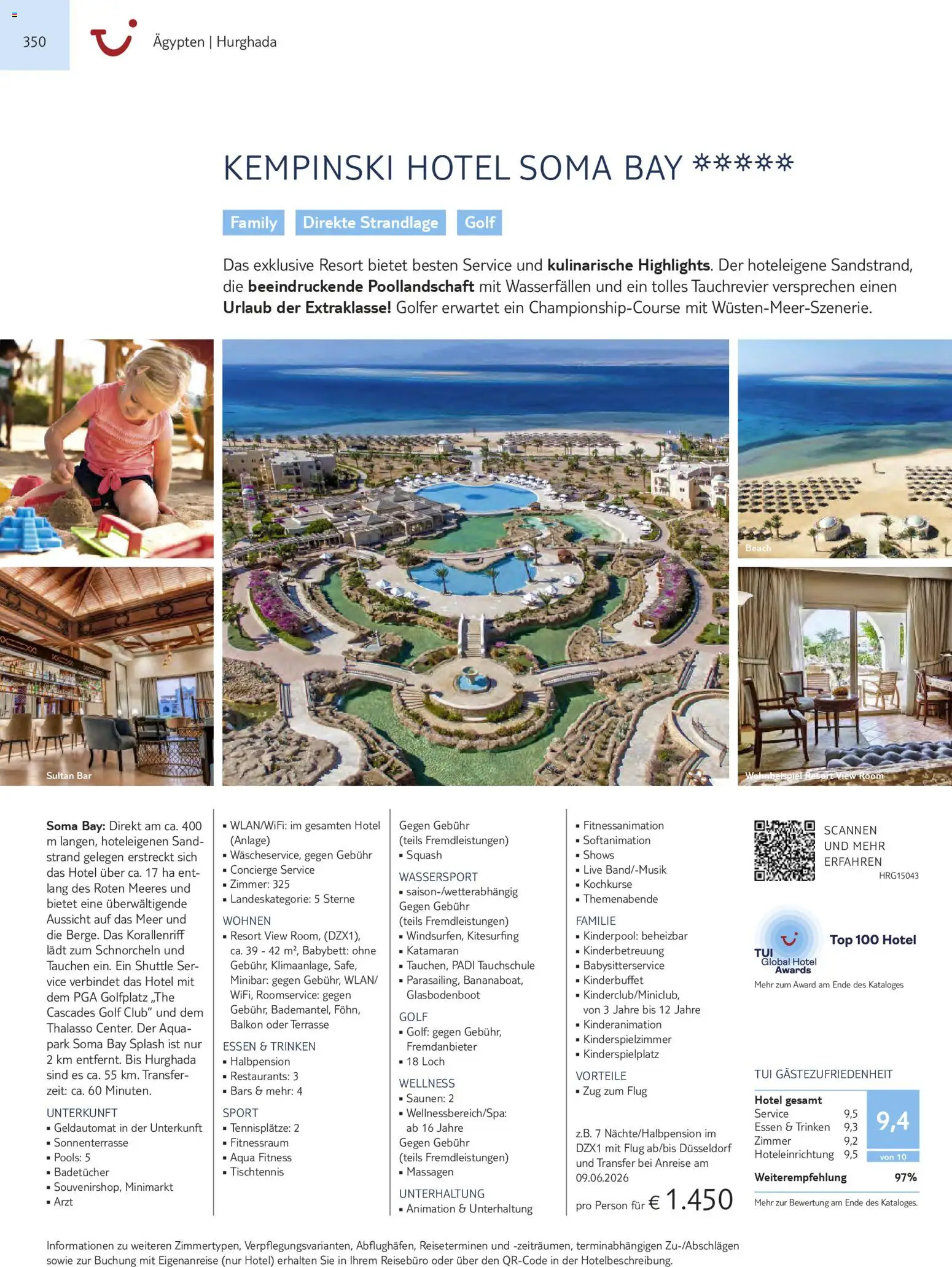 TUI Prospekt Südeuropa & Nordafrika 2026/27 – gültig ab 03.03.2026 | Seite: 350 | Produkte: Top, Babybett