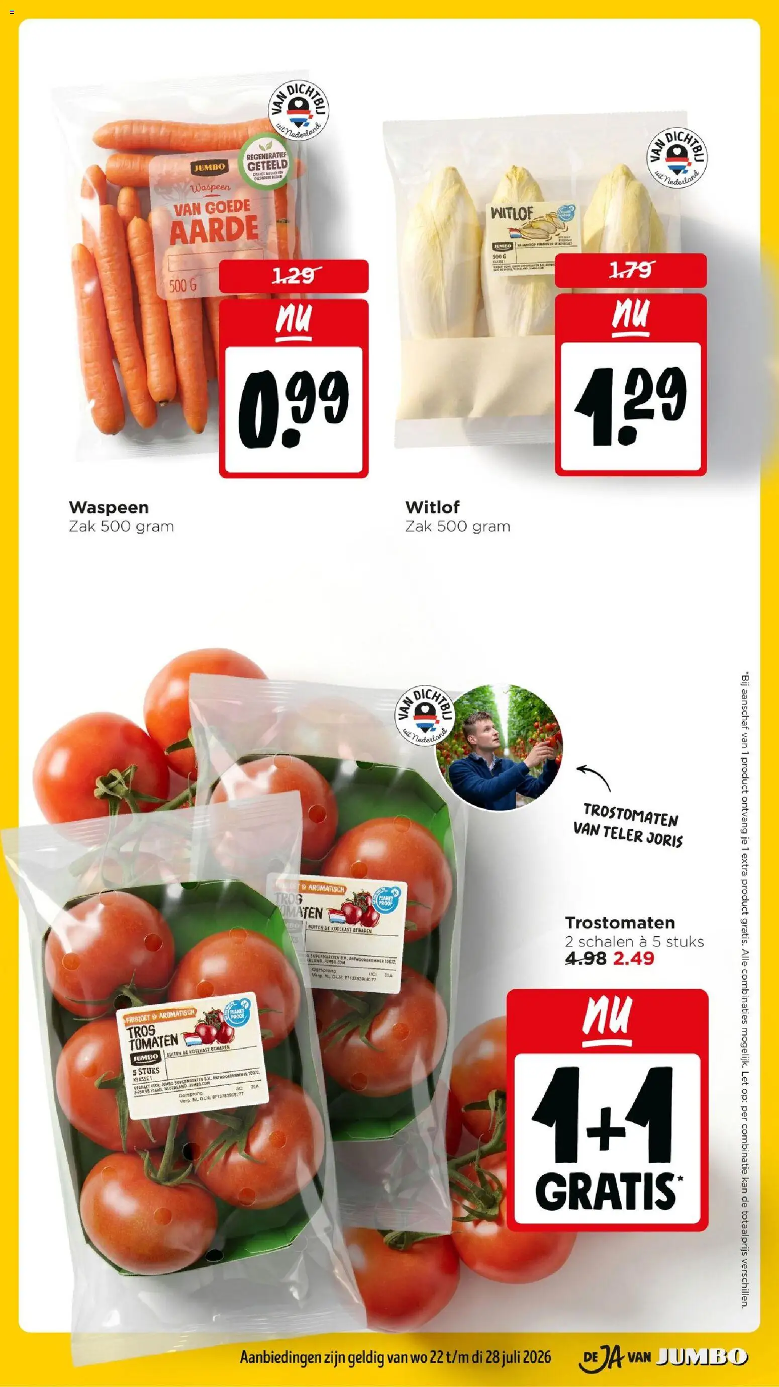{H1} | Pagina: 5 | Producten: Tomaten, Kan, Zak, Koelkast