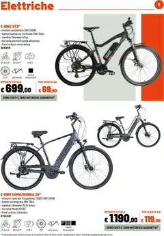 Anteprima del volantino Iper volantino Bici valido a partire dal 20.04.2026 | Pagina: 3 | Prodotti: Disco, Alluminio, Batteria