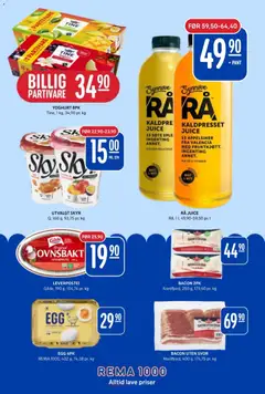 Forhåndsvisning av Rema 1000 kundeavis gyldig fra 06/07/2026 | Side: 18 | Produkter: Bavețică, Yoghurt, Egg, Appelsiner