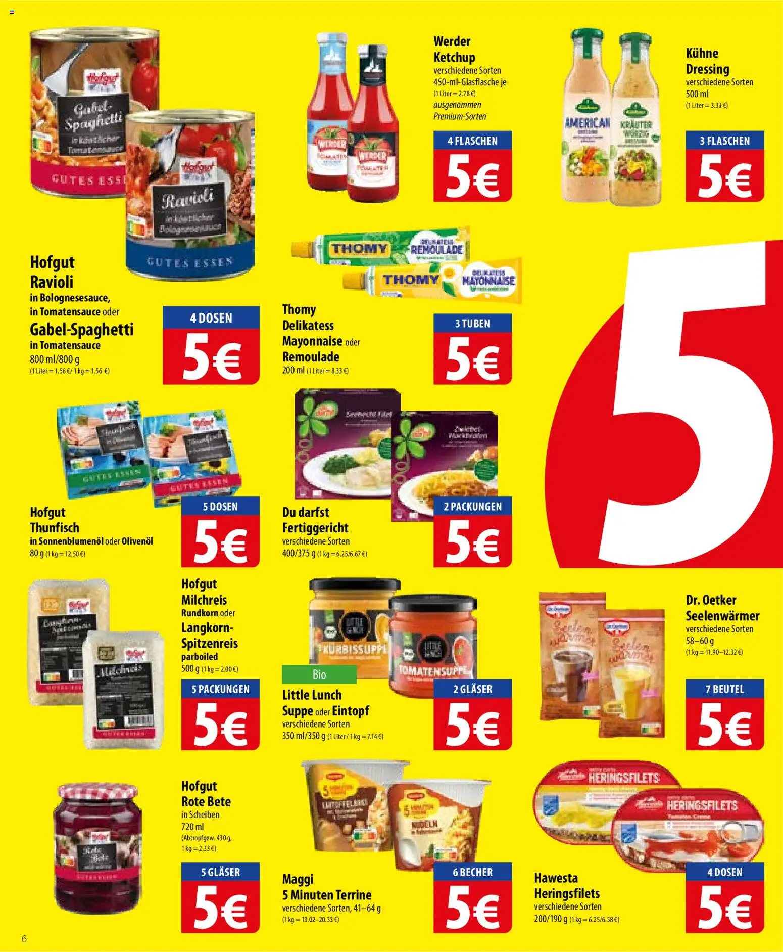 Famila Prospekt 	 – gültig ab 26.05.2026 | Seite: 6 | Produkte: Thunfisch, Sonnenblumenol, Dressing, Mayonnaise