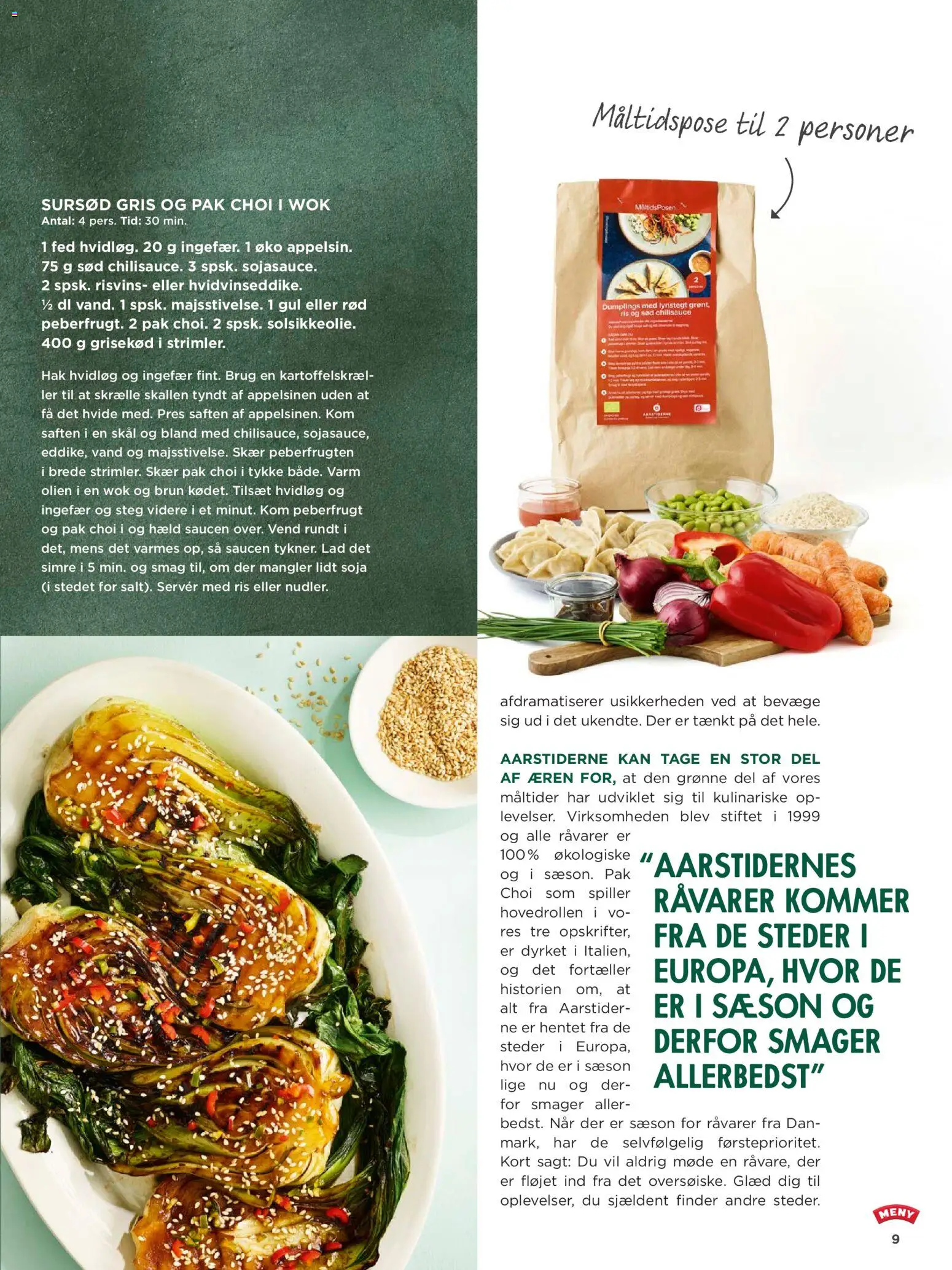 Meny tilbudsavis – gyldig fra 04.06.2026 | Side: 9 | Produkter: Ingefær, Ris, Søm, Peberfrugt