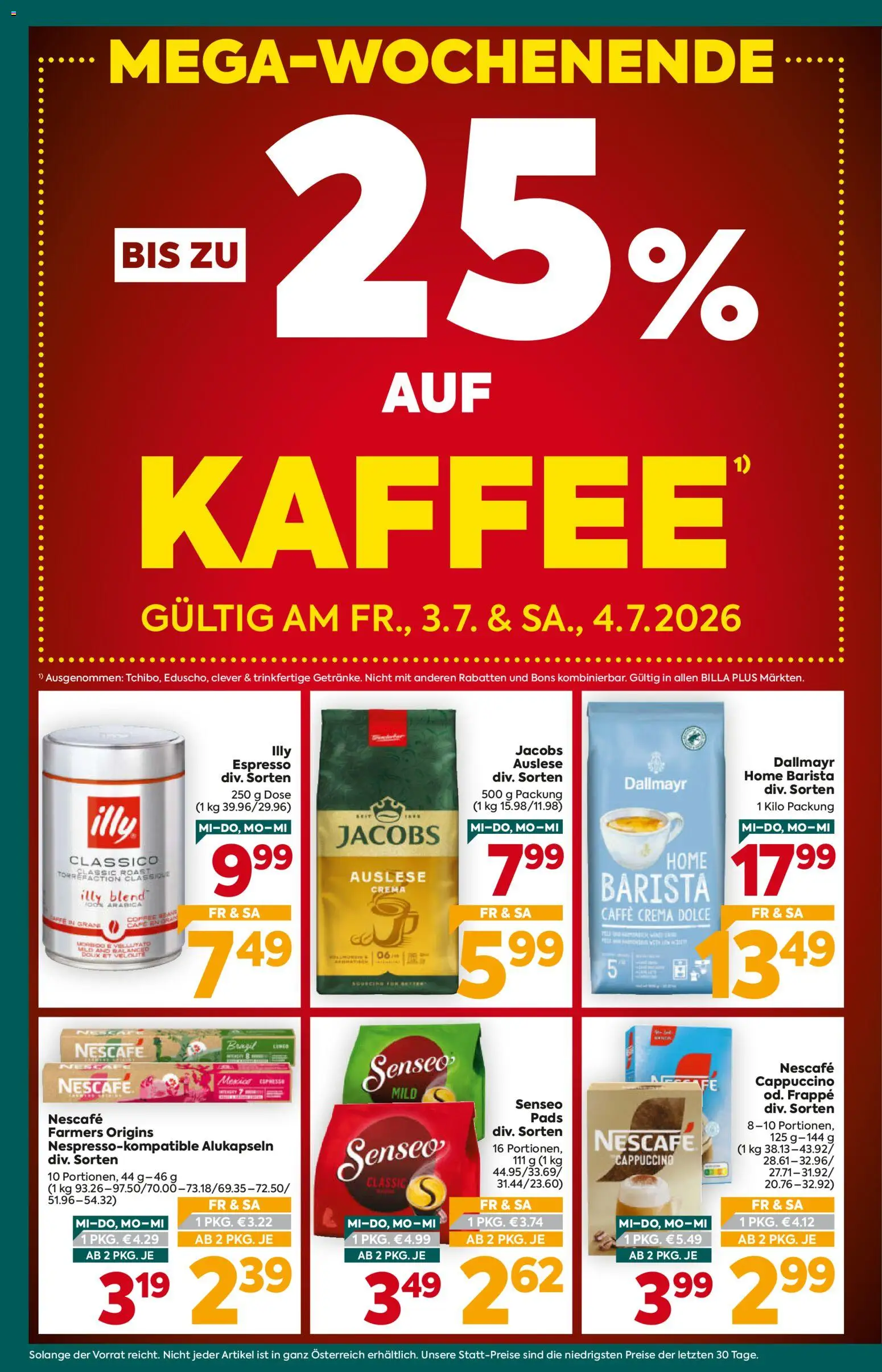 Billa Plus Flugblatt gültig ab 01.07.2026 | Seite: 2