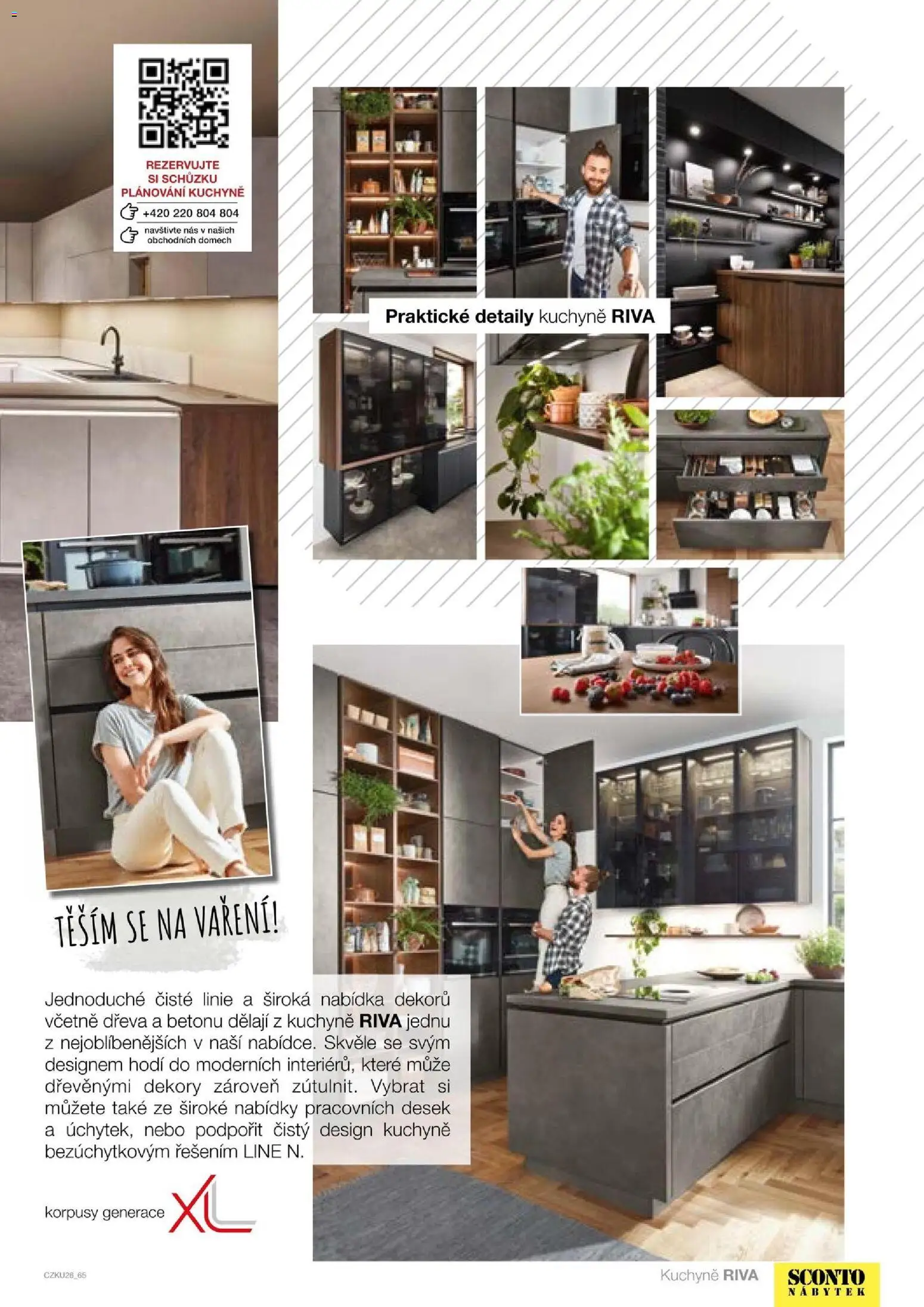 Sconto nábytek katalog - Kuchyně na míru od 06.01.2026 | Strana: 65 | Produkty: Nábytek, Kuchyně