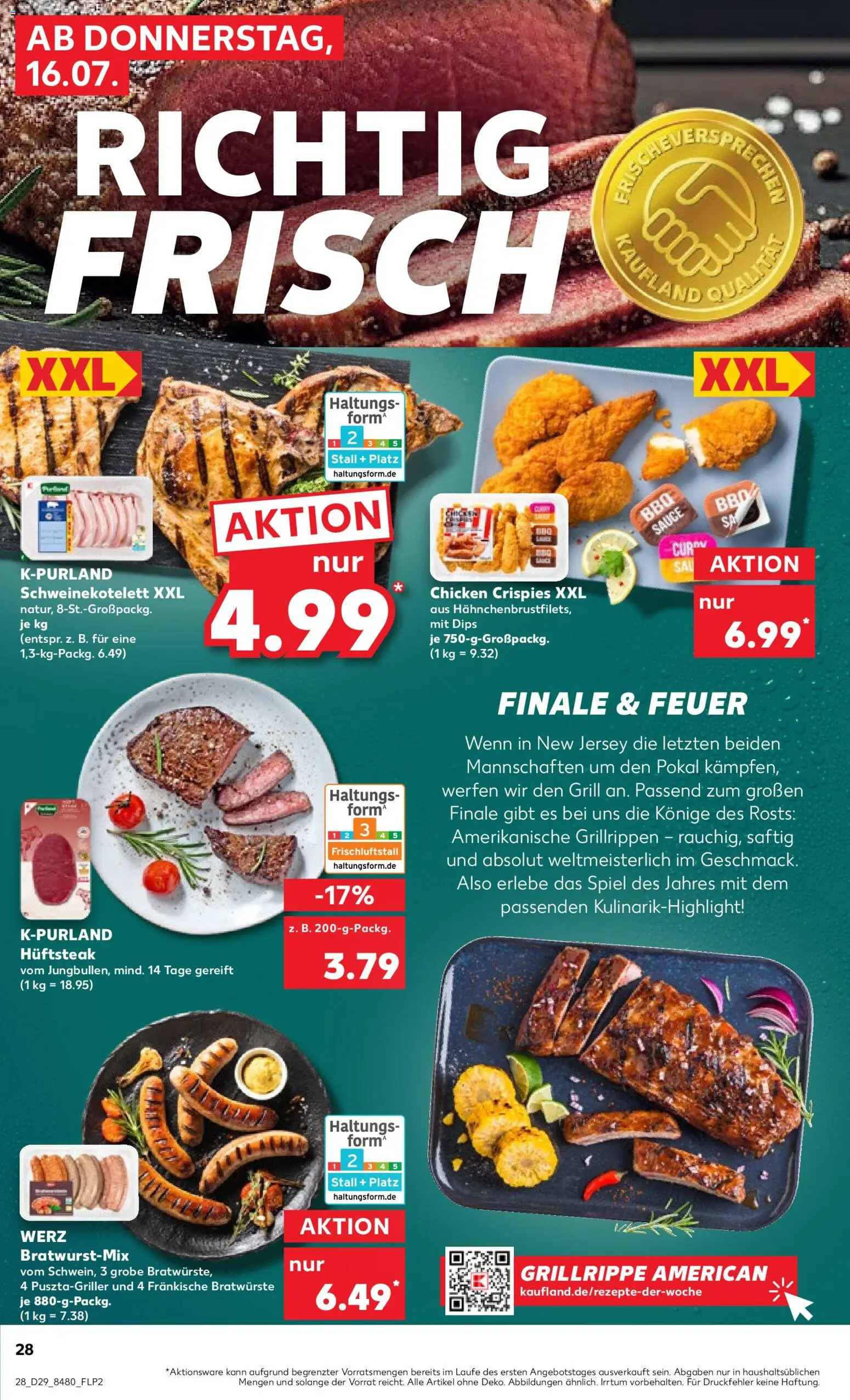 Kaufland Německo leták - Speyer od 16.07.2026 | Strana: 28 | Produkty: Forma