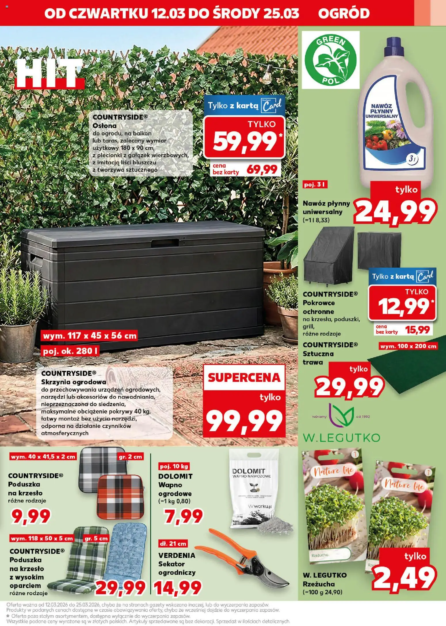 Kaufland Polsko leták - Złap okazje od 12.03.2026 | Strana: 9 | Produkty: Karty