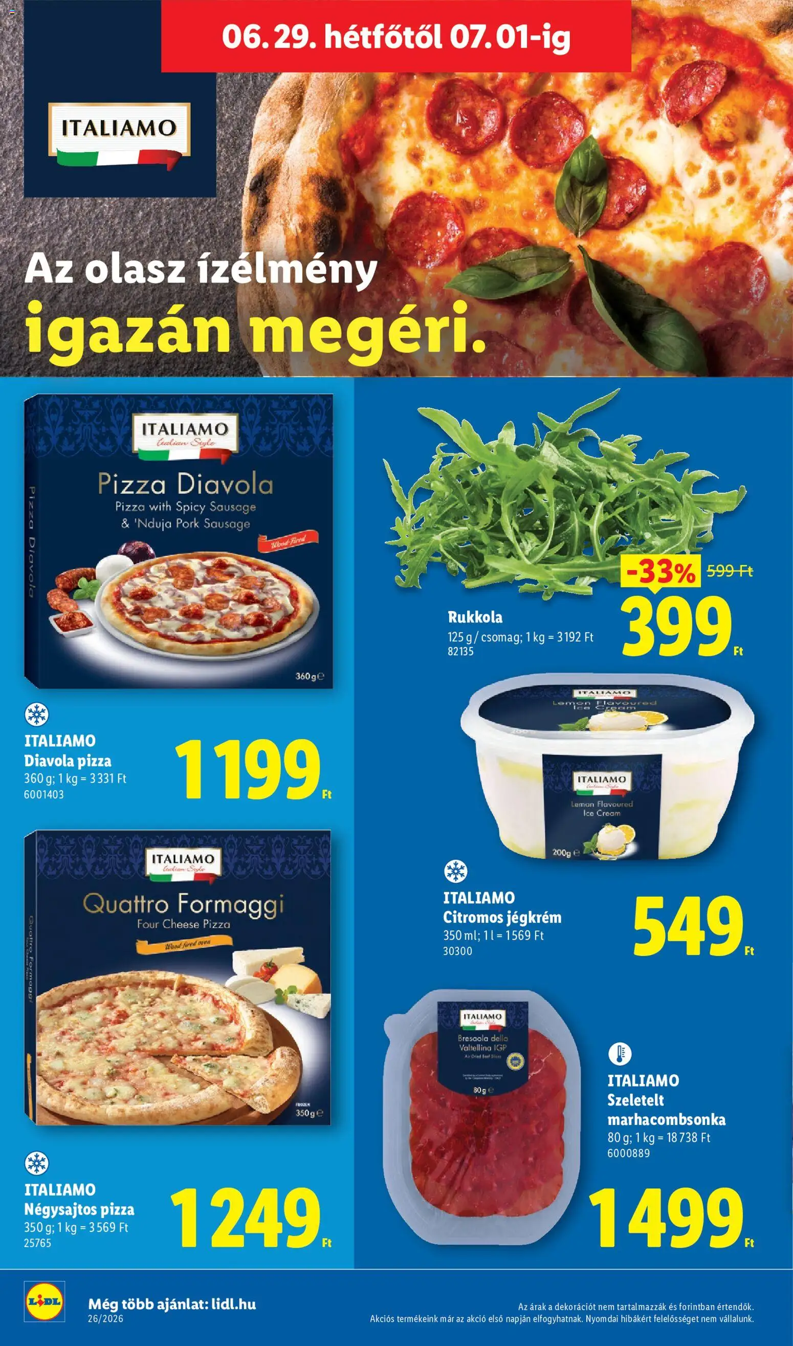 Lidl akciós ujság - amely érvényes a következő dátumtól: 25.06.2026 | Oldal: 64