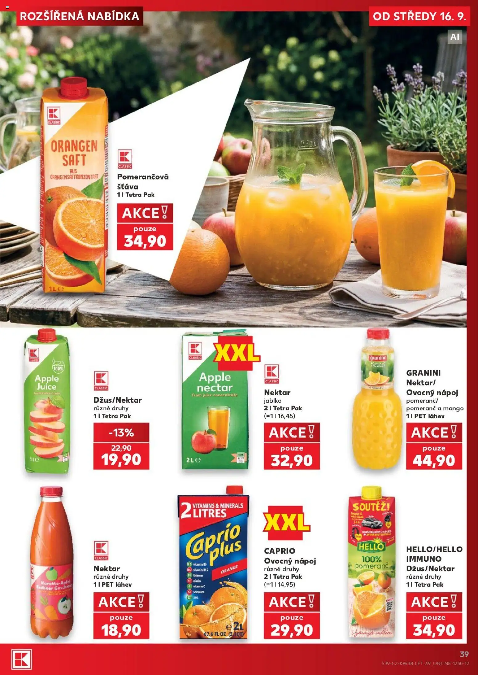 Kaufland leták od 16.09.2026 | Strana: 39