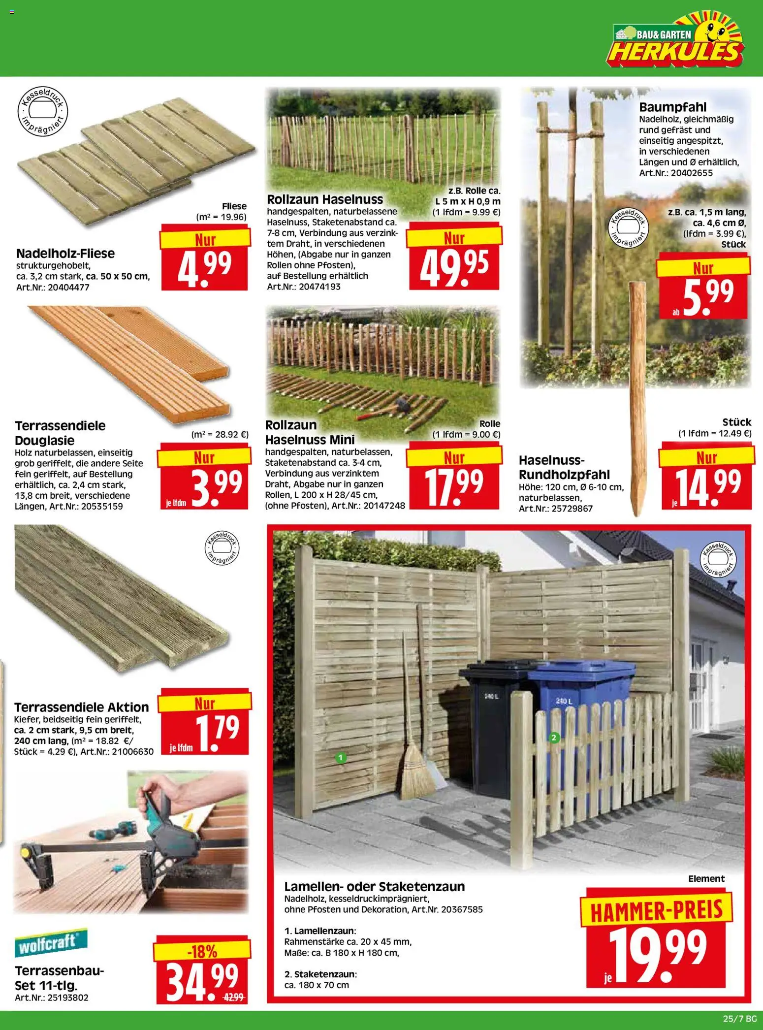 HERKULES Bau & Garten – gültig ab 15.06.2026 | Seite: 7