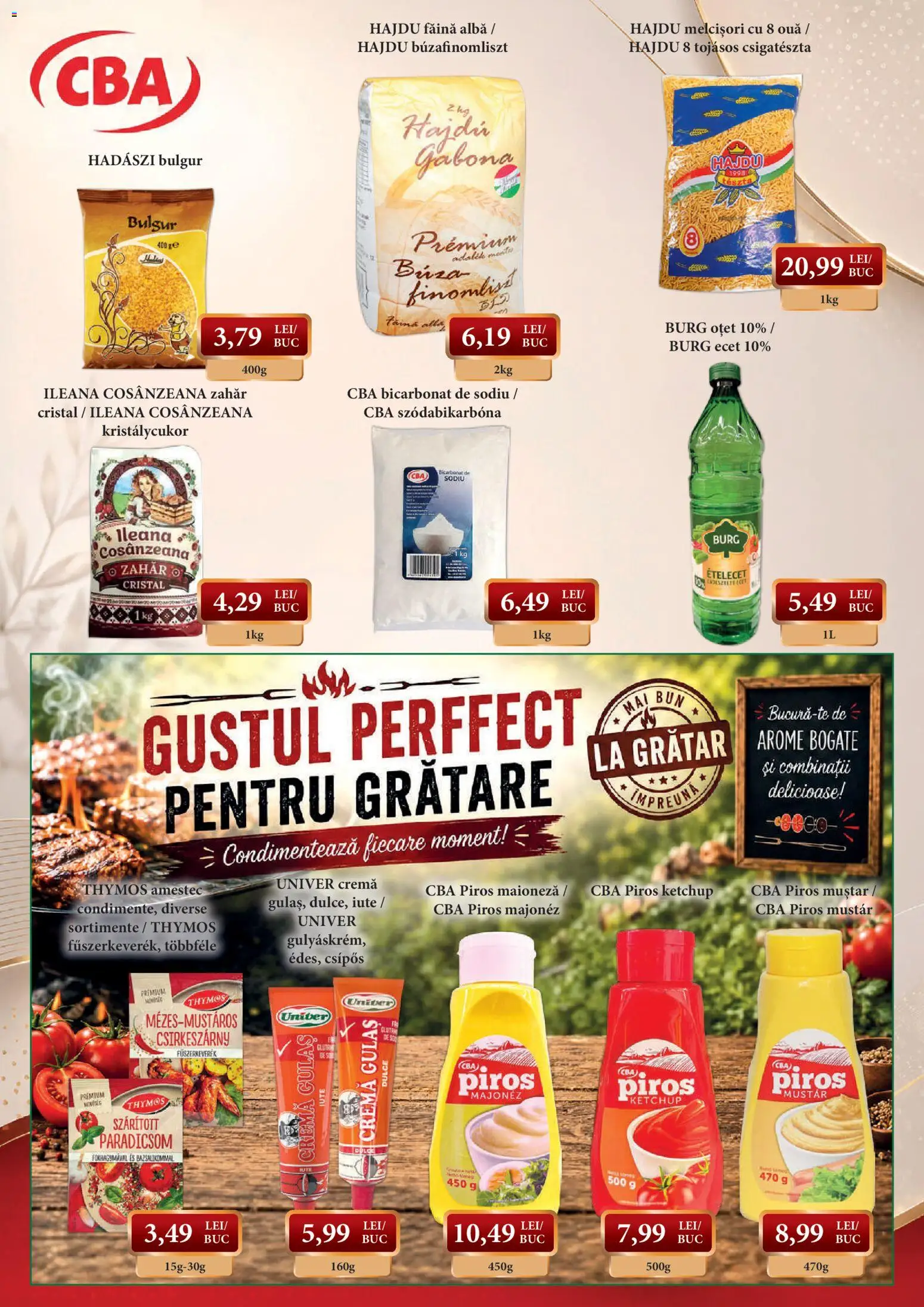 Noul catalog CBA – valabil de la 10.09.2026 | Pagină: 4 | Produse: Grătar, Cremă, Făină, Muștar