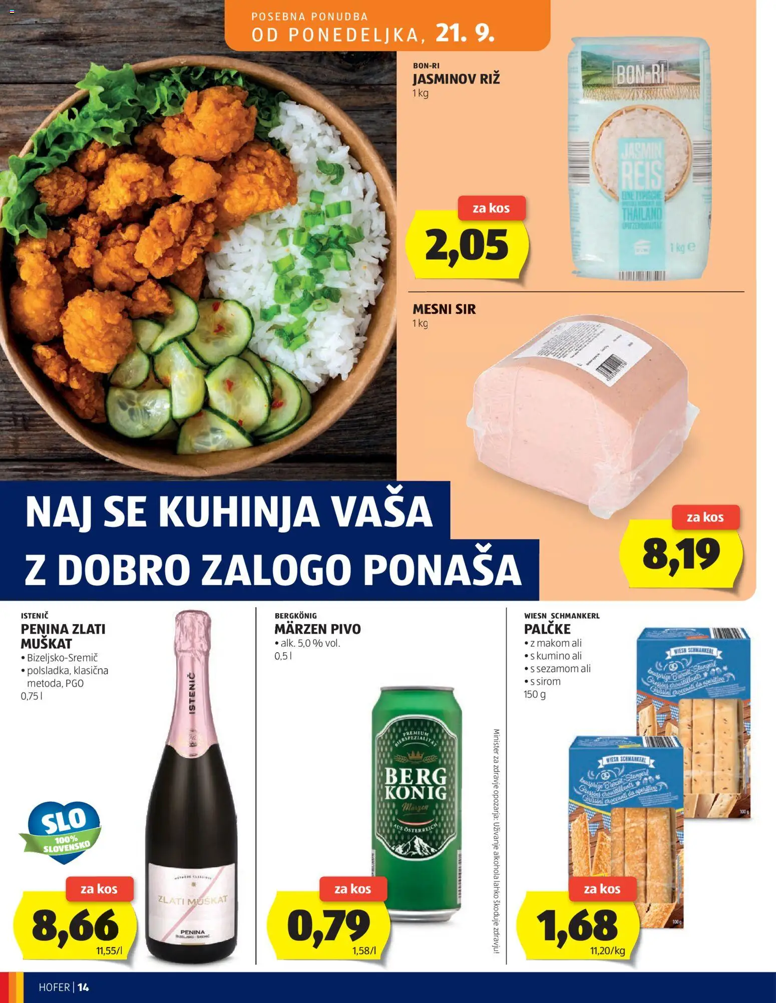 Novi Hofer katalog ponudbe – veljaven od 16.09.2026 | Stran: 14