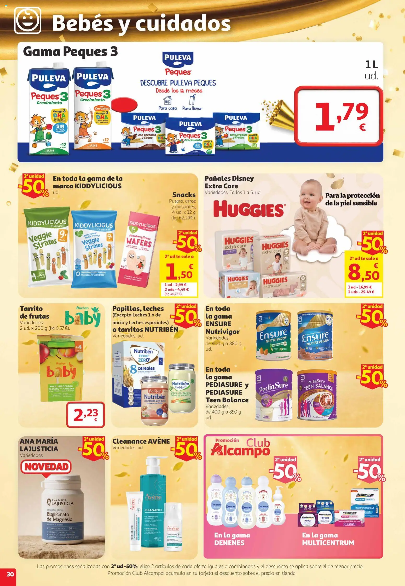 Alcampo folleto Telde │ válido desde el 22/10/2026 | Página: 30 | Productos: Arroz, Crema, Té, Pañales
