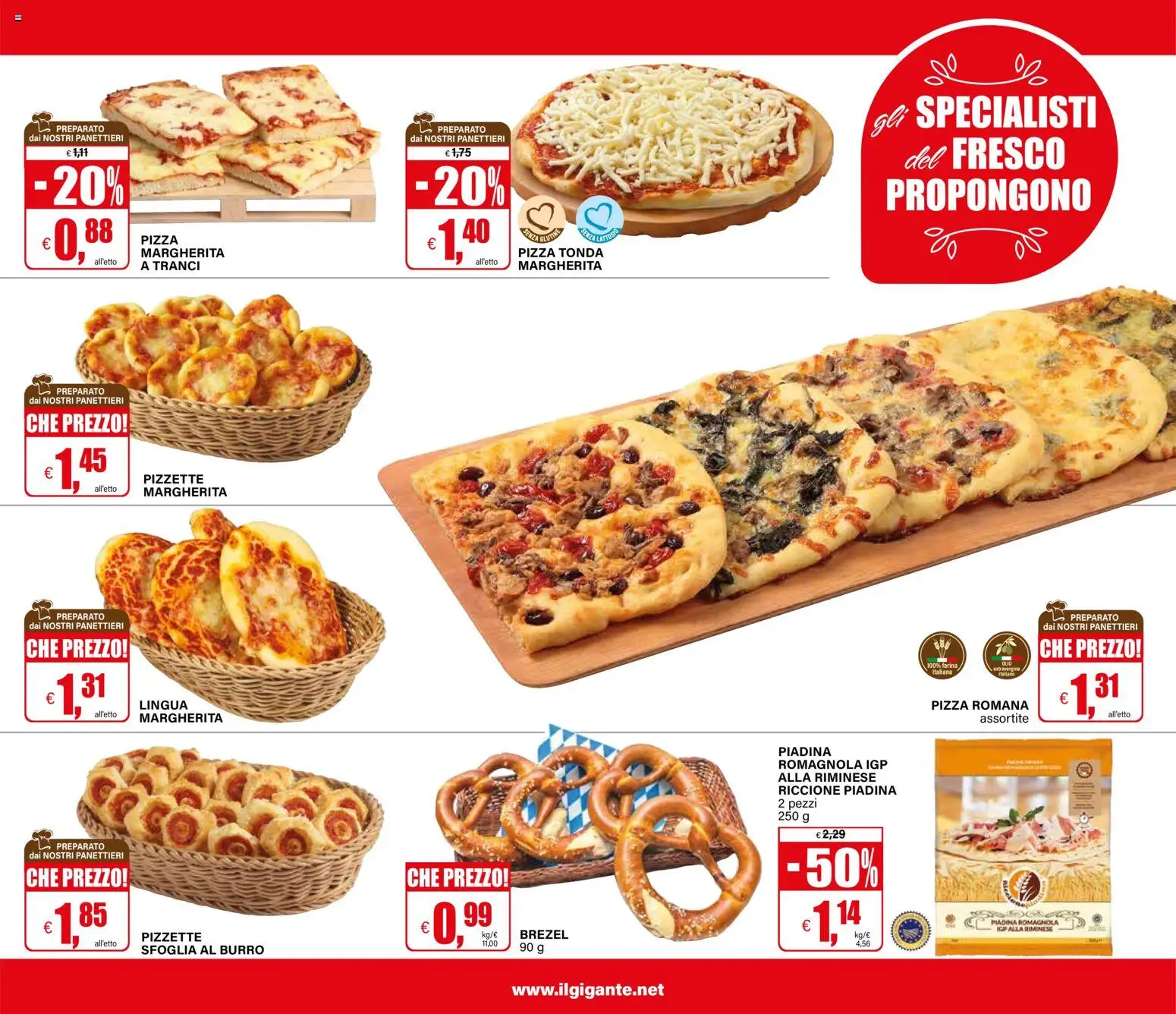 Volantino Il Gigante del 21/09/2026 | Pagina: 17 | Prodotti: Senza glutine, Farina, Piadina, Senza lattosio