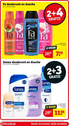 Kruidvat folder week 25 - Voorbeeld van een folder van Kruidvat, geldig van 16.06.2026 | Pagina: 55 | Producten: Kan, Douche, Parfum, Crème