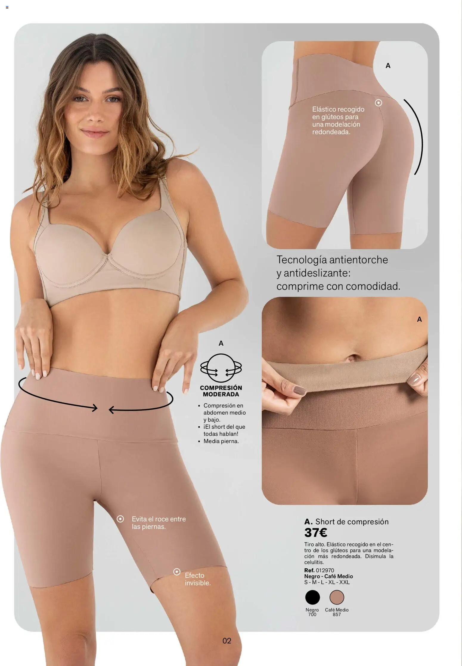 Leonisa - Catálogo Shorts │ válido desde el 01/05/2026 | Página: 2 | Productos: Café