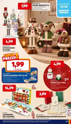 Anteprima del volantino Aldi volantino valido a partire dal 26/10/2026 | Pagina: 29 | Prodotti: Calendario dell’Avvento, Tè, Batterie
