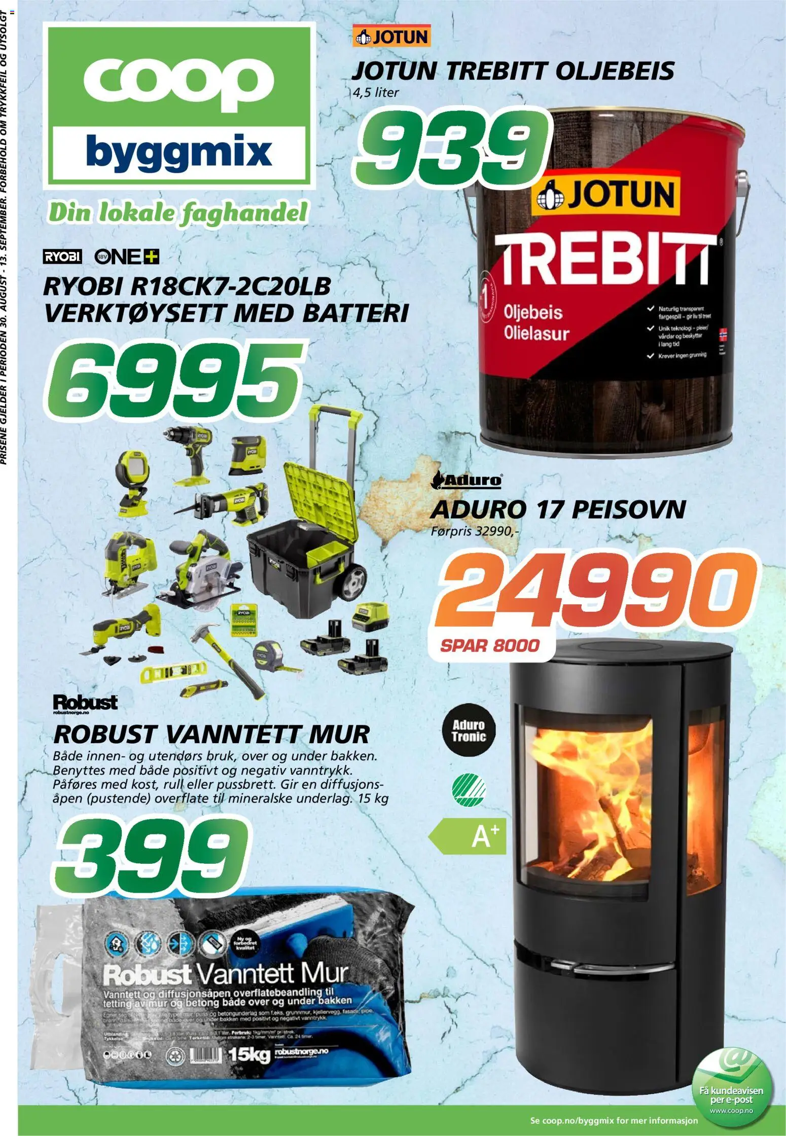 {H1} | Side: 1 | Produkter: Ryobi, Batteri