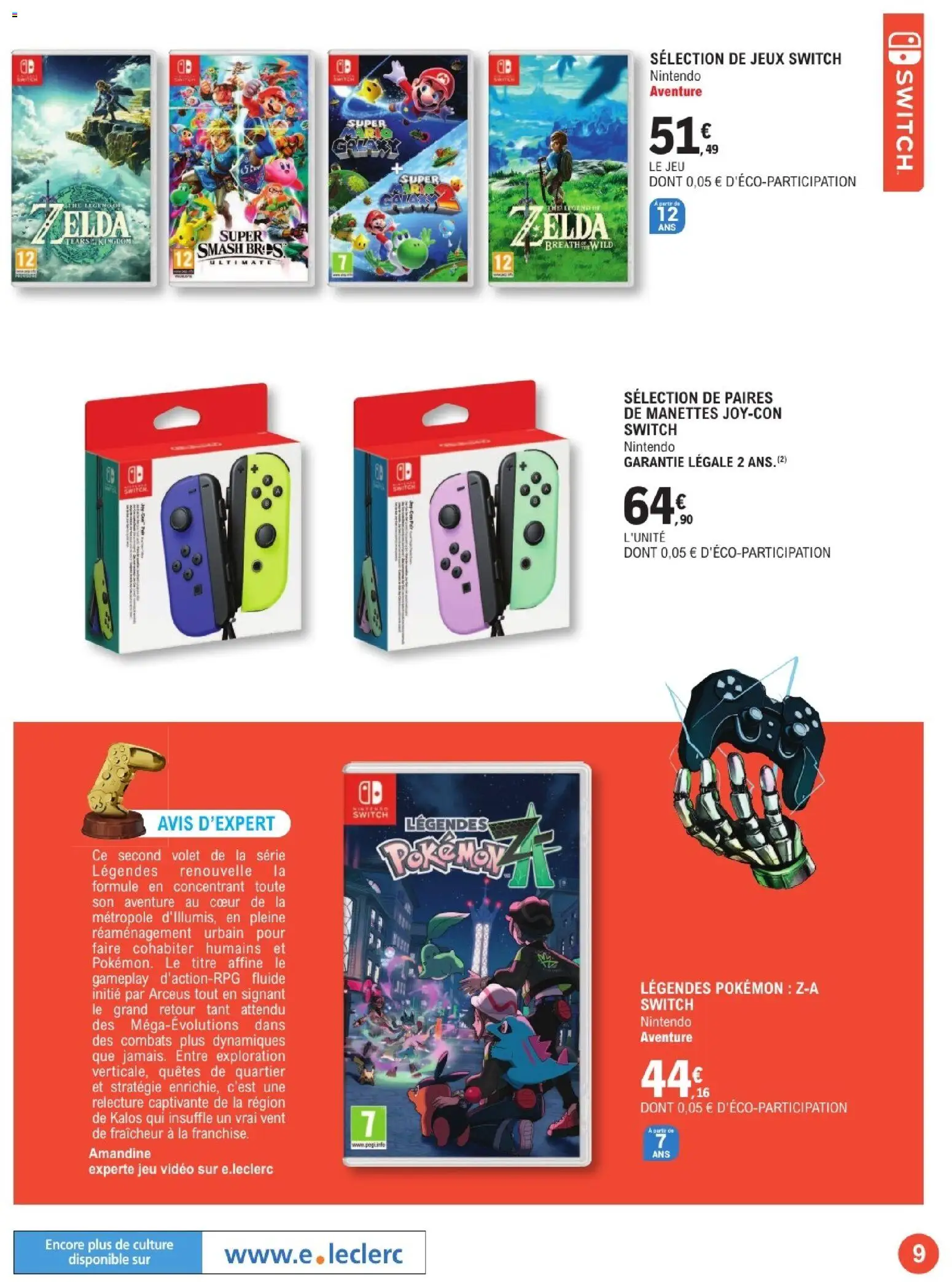 {H1} | Page: 9 | Produits: Vidéo, Jeu vidéo, Jeux