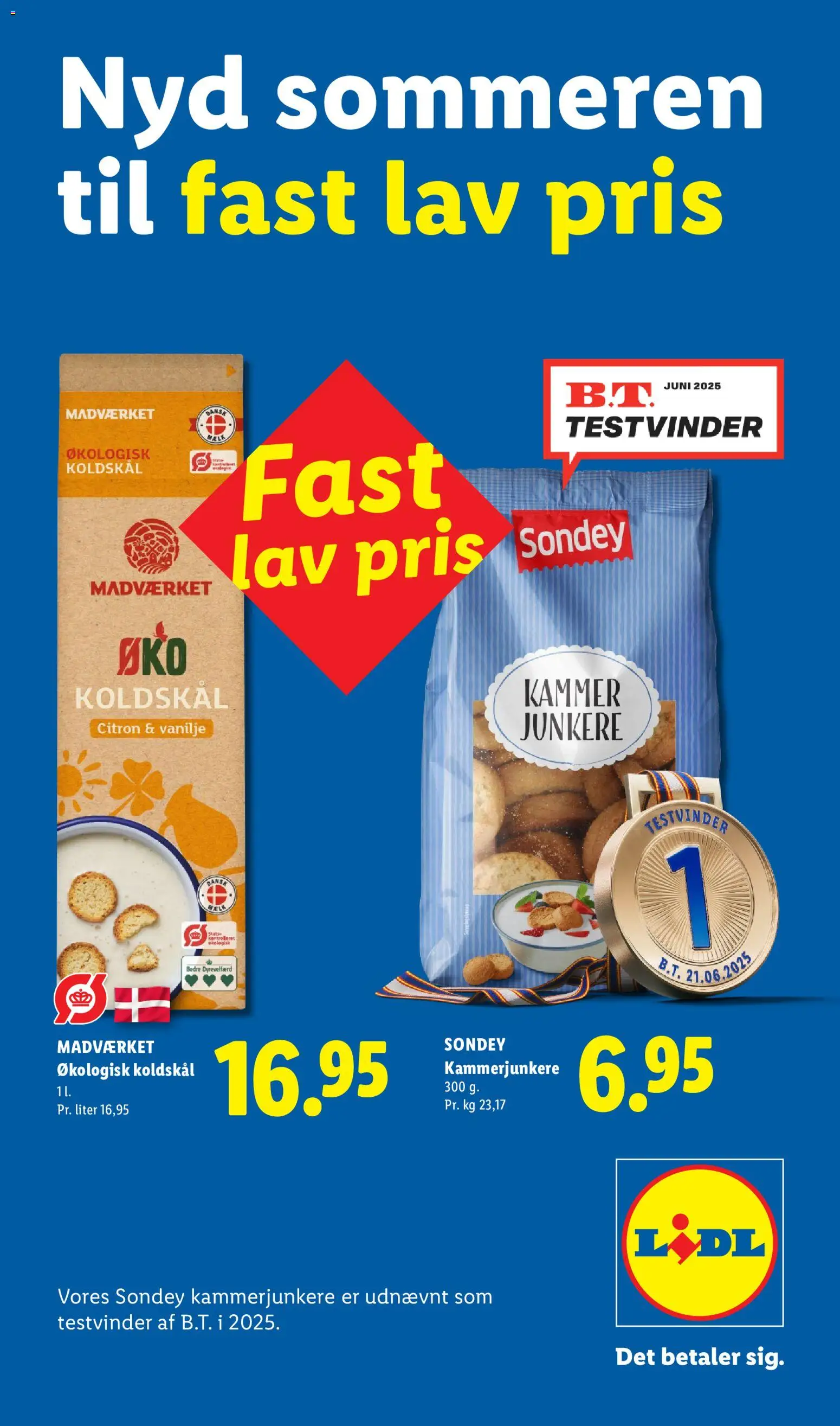 Lidl tilbudsavis – gyldig fra 05/07/2026 | Side: 43 | Produkter: Mælk, Koldskål, Cookies, Søm