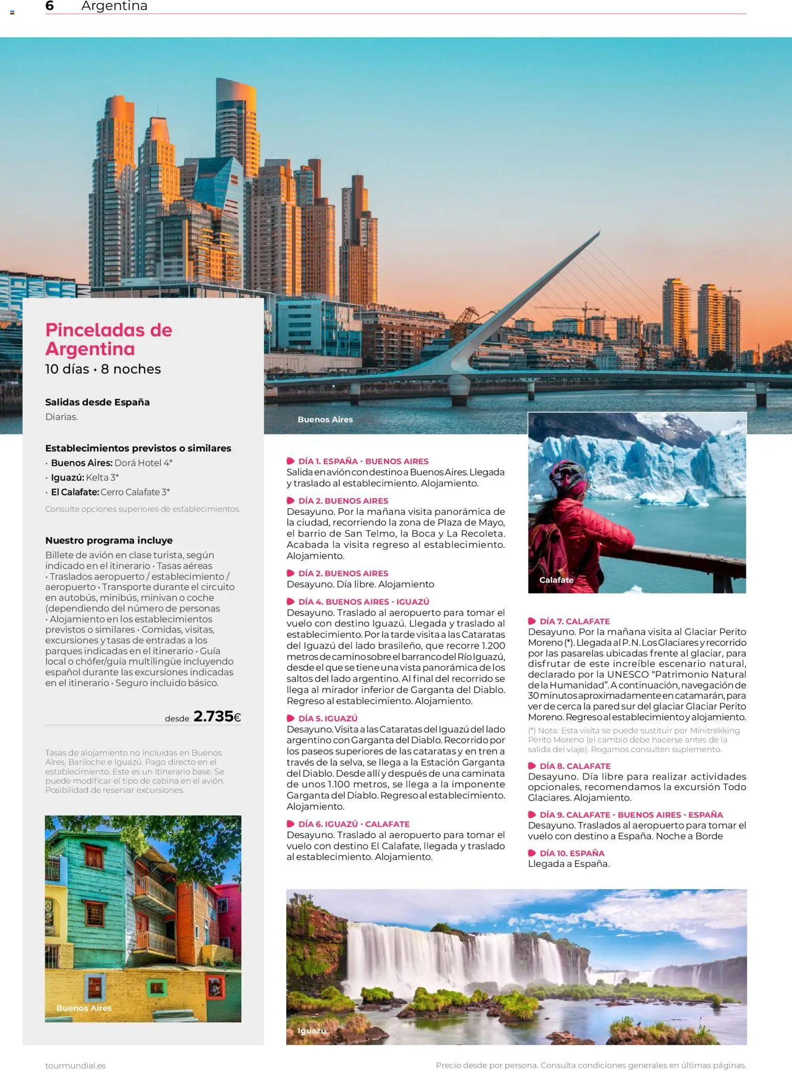 Viajes El Corte Inglés Argentina y Brasil │ válido desde el 01/06/2026 | Página: 6 | Productos: Navegación