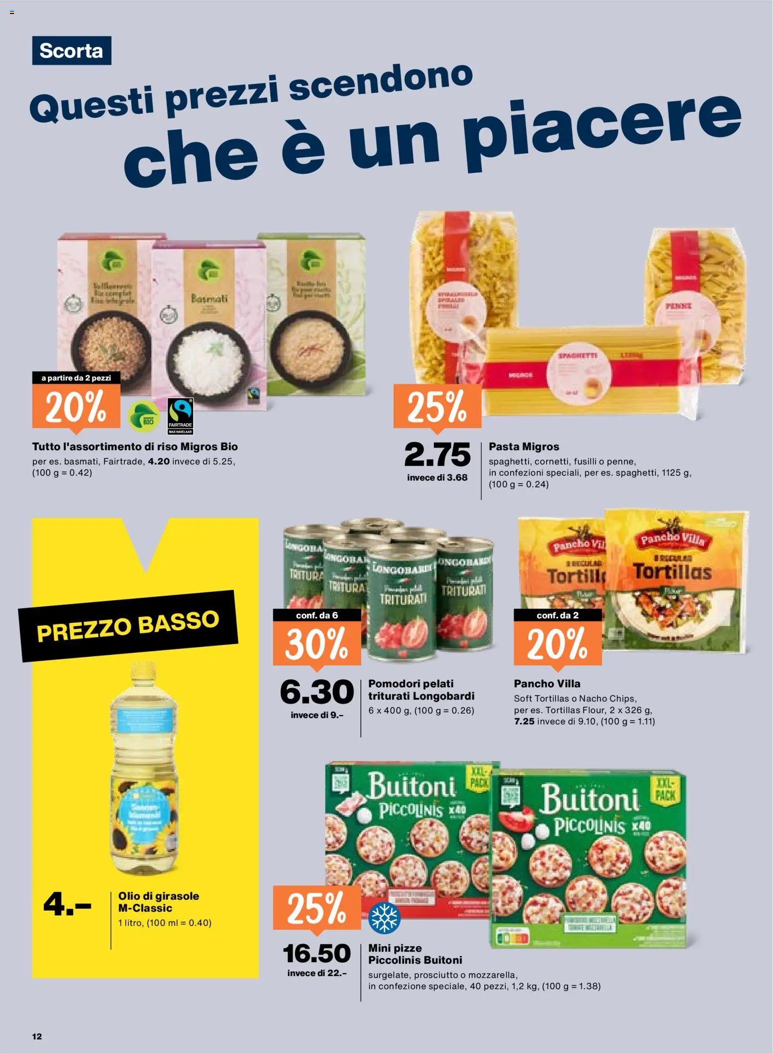 Migros aktionen IT – gültig ab 16.07.2026 | Seite: 12 | Produkte: Pasta
