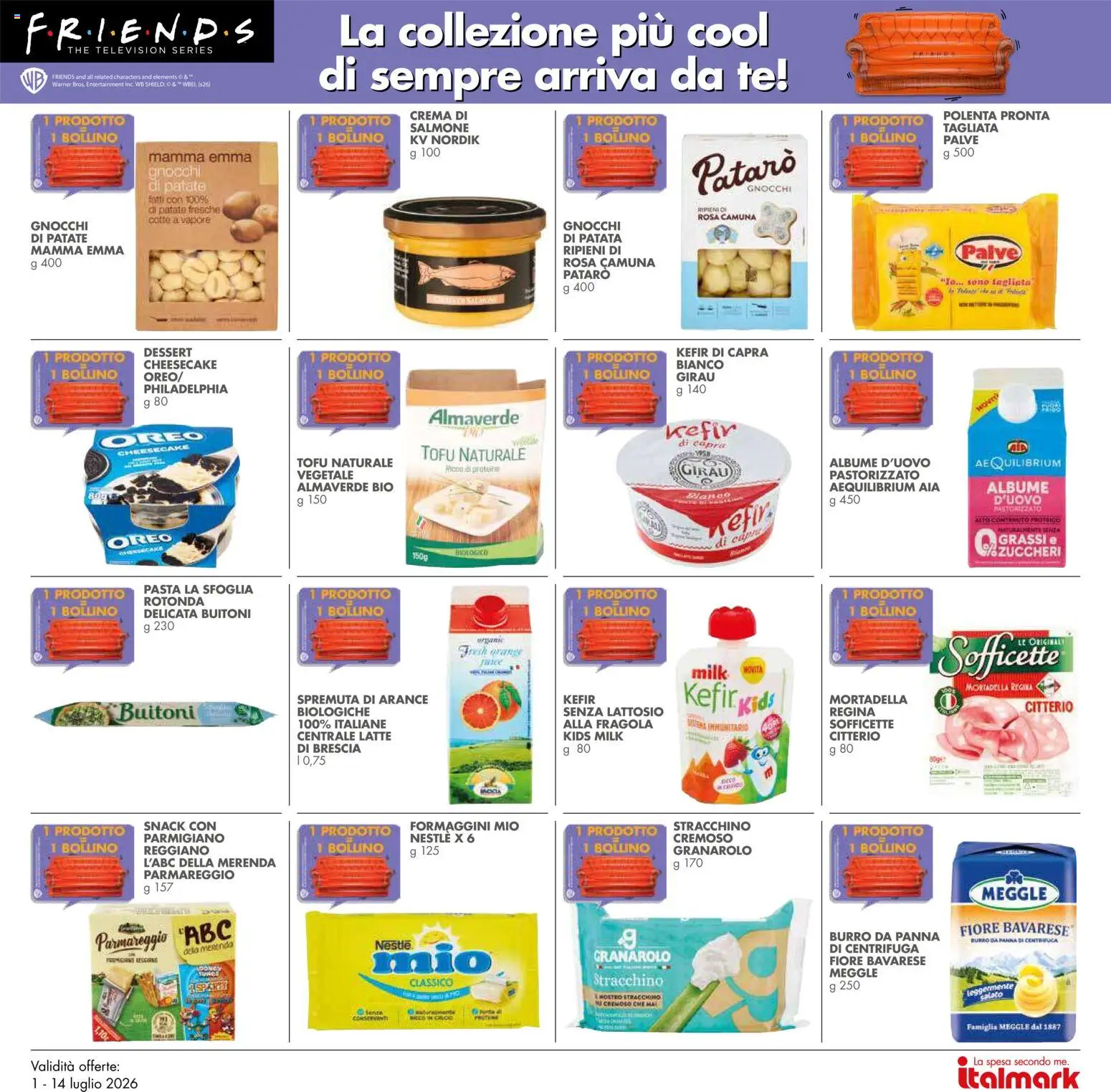 Volantino Italmark del 01/07/2026 | Pagina: 28 | Prodotti: Crema, Panna, Patate, Tofu