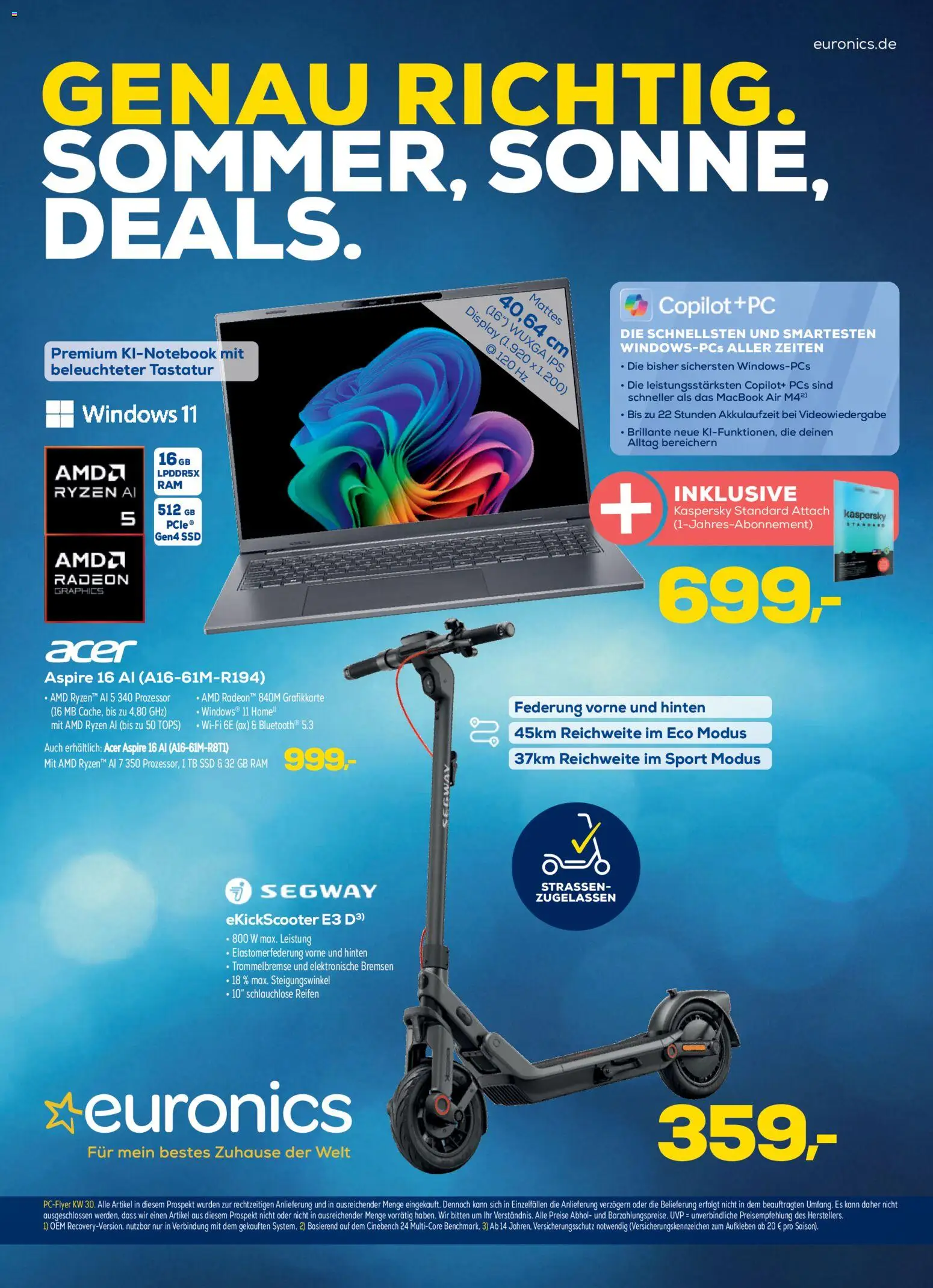 Euronics Prospekt – gültig ab 22.07.2026 | Seite: 1